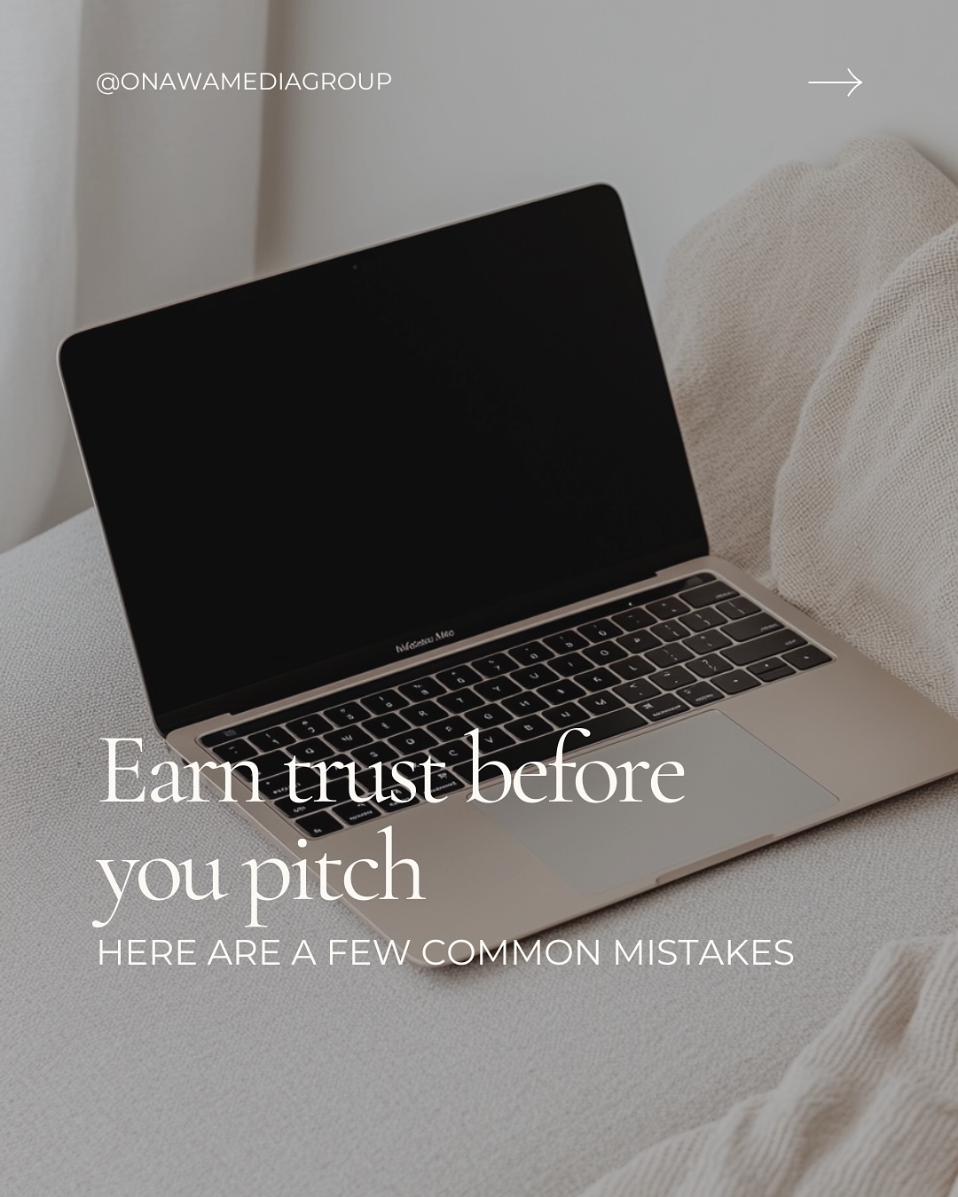 Trust goes a long way. Here are a few common mistakes that businesses/brands make before pitching their products or services. 👩🏽💻💼
Discover more at onawamediagroup.com
•
•
•
#marketing #digitalmarketing #branding #entrepreneur #socialmediaagency #socialmediamanagement #socialmediamanager #services #Louisville #Kentucky #atlanta #chicago #miami