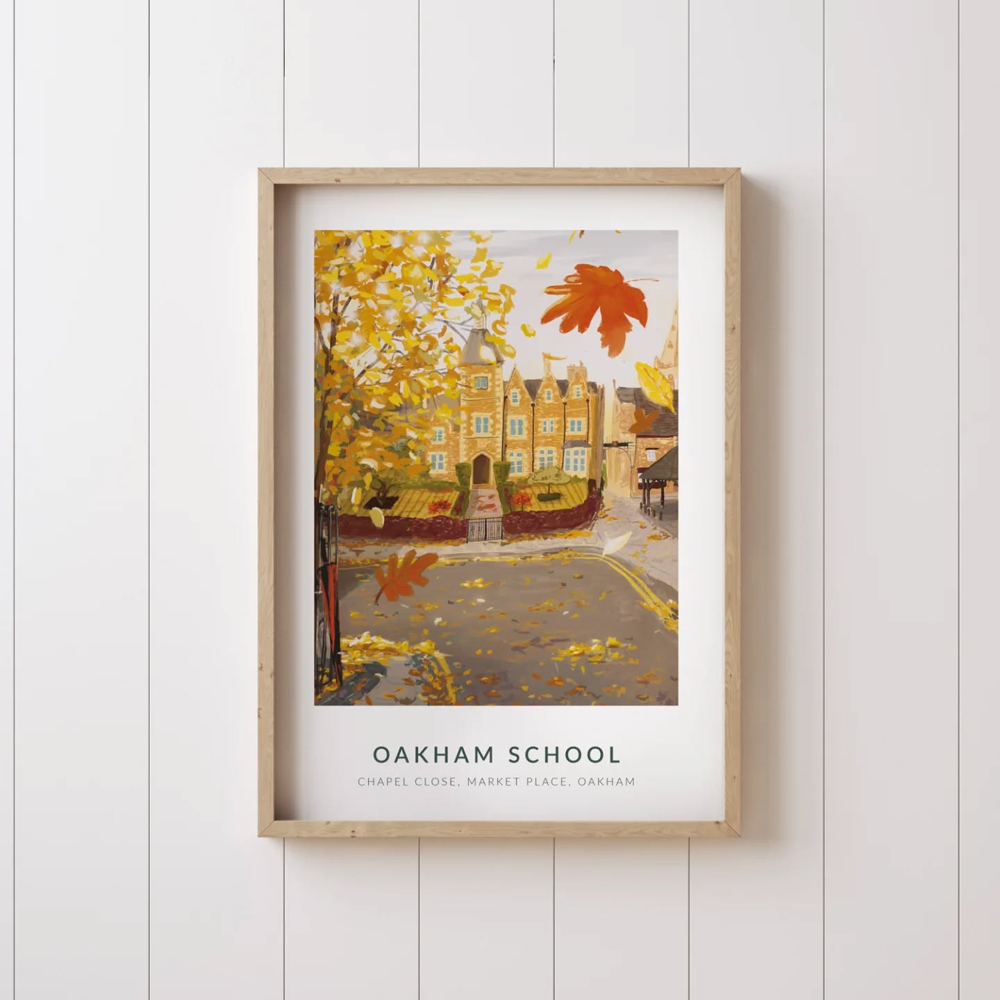 I was thinking about what would be a good image to use for October in the new calendar and with September being taken up by the Burghley Horse Trials ... Obviously!... I decided October would be a good month to spotlight one of the beautiful schools we've got in this area.
#oakhamart #oakhamschool #oakhamrutland #shoplocalshopstamford #shopstamforduk #rutlandart #rutland #rutlandchristmas #stamfordchristmas