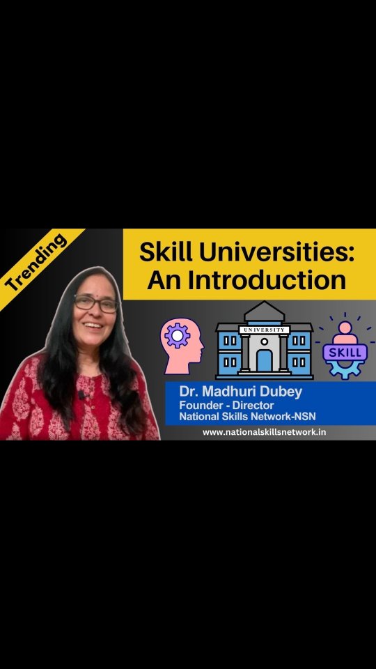 What makes Skill Universities different and why do they matter for India’s future workforce?
This video explains how Skill Universities are reshaping higher education by bridging academics with real industry needs.
Discover how these universities, aligned with NEP 2020, offer flexible, competency-based programs that combine skills, certifications, and workplace exposure; preparing learners for the future of work.
Watch now to understand how Skill Universities are transforming education and employability in India!
Full Video: https://youtu.be/SnJHfzYj474?si=0gfISL92QPj4Ix25
#SkillDevelopment #SkillUniversities #HigherEducation #NEP2020 #FutureOfWork #VocationalEducation What makes Skill Universities different and why do they matter for India’s future workforce?
This video explains how Skill Universities are reshaping higher education by bridging academics with real industry needs.
Discover how these universities, aligned with NEP 2020, offer flexible, competency-based programs that combine skills, certifications, and workplace exposure; preparing learners for the future of work.
Watch now to understand how Skill Universities are transforming education and employability in India!
Full Video: https://youtu.be/SnJHfzYj474?si=0gfISL92QPj4Ix25
#SkillDevelopment #SkillUniversities #HigherEducation #NEP2020 #FutureOfWork #VocationalEducation