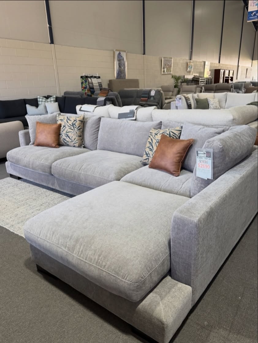 Now $2190 Down from $2690 — IN STOCK NOW
Our Bronte chaise lounge is in stock and on sale in 3 beautiful colours – ready for almost instant living-room glow-ups.
Now $2,190 – was $2,690
Save $500 🥂
✨ Perfect for:
• Afternoons naps and Netflix
• Feet up, glass of wine in hand
• Stylish comfort without the crazy price tag
Limited stock in all 3 colours – once they’re gone, they’re gone.
Send us a message or visit us in store to try the Bronte chaise for yourself. 🛋️💫
Size - 3200mm x 2150mm
@knownforloungessydney
#blackfridaysale #chaisesofa #lshapesofa #homedecor #interiordesign #SydneyHomeInspo #BronteChaise #ChaiseLounge #ChaiseLoungeLove #SofaSale #LoungeSale #InStockNow #OnSaleNow #LivingRoomGoals #HomeInspo #InteriorInspo #SupportLocal #ShopSmallSydney #ShopLocalSydney #fabricsofa