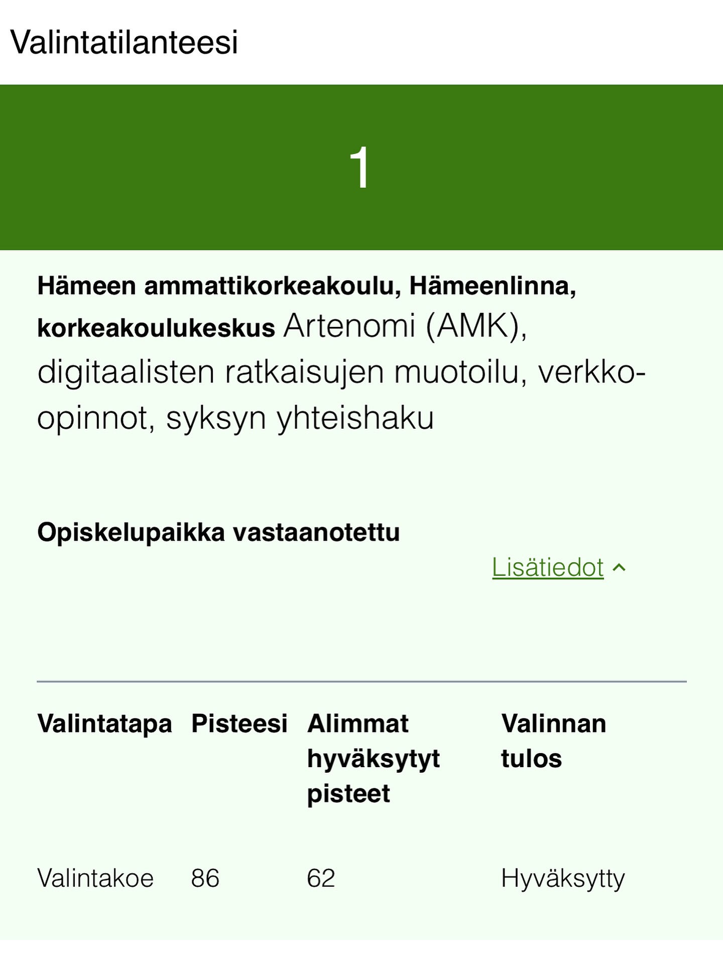 Hupsista! 🤭 Nyt pääsi käymään niin, että harrastuksestani muotoutuu uusi osa Lempineliöitä! Aikaa se vie noin 4 vuotta ja sitoo minut siksi aikaa aika hyvin koulunpenkille. Pääsin siis opiskelemaan digitaalisten ratkaisujen muotoilua ja aloitan opiskelut tammikuussa. En kuitenkaan lopeta Lempineliöitä, enkä laita pillejä pussiin, vaan toivottavasti pääsen vastaisuudessakin suunnittelemaan sisustuksia vielä monipuolisemmin. Projektit valitettavasti kuitenkin pienenevät opiskelun ajaksi ja remontointi minun on varmaan aikataulujen takia jätettävä kokonaan. Aina voi kuitenkin ottaa yhteyttä, mitä kaikkea keksittäiskään sun neliöille!
Innoissaan uuden edessä - Tiina
#hamk #lempineliöt #artenomi #suunnittelija #opiskelija