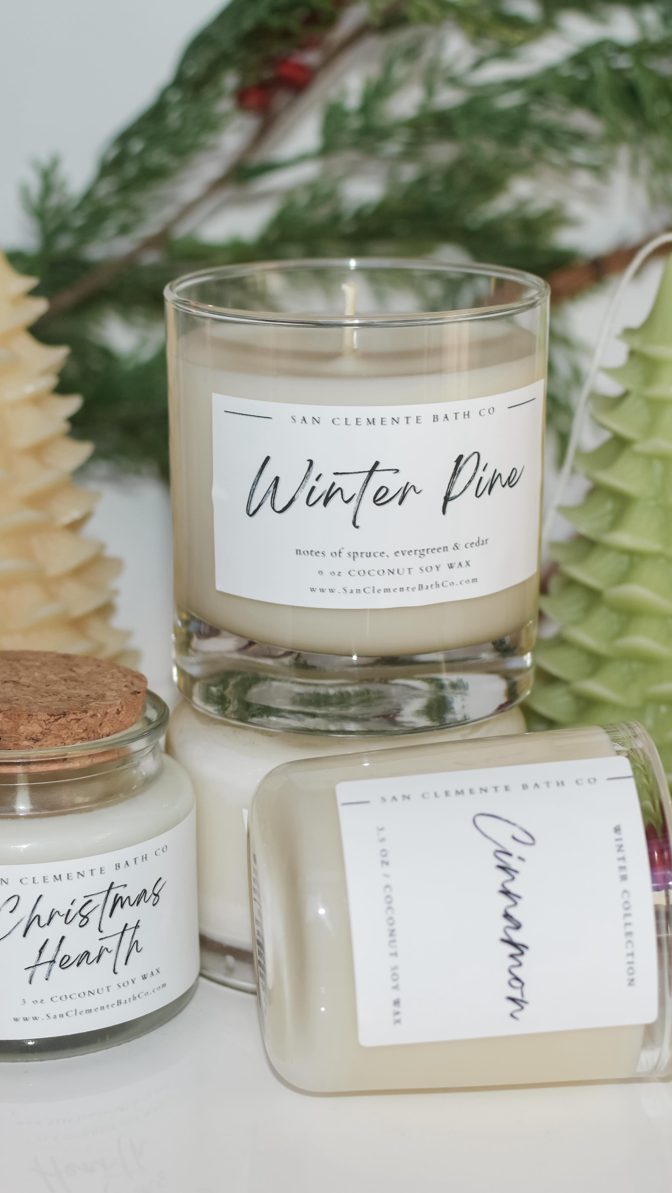 Holiday Collection is here! ✨🌲❤️
It’s never too early to bring the scent of the season to your home 🕯️
#holidaycollection #christmascandles #wintercandlecollection #christmastreecandle
