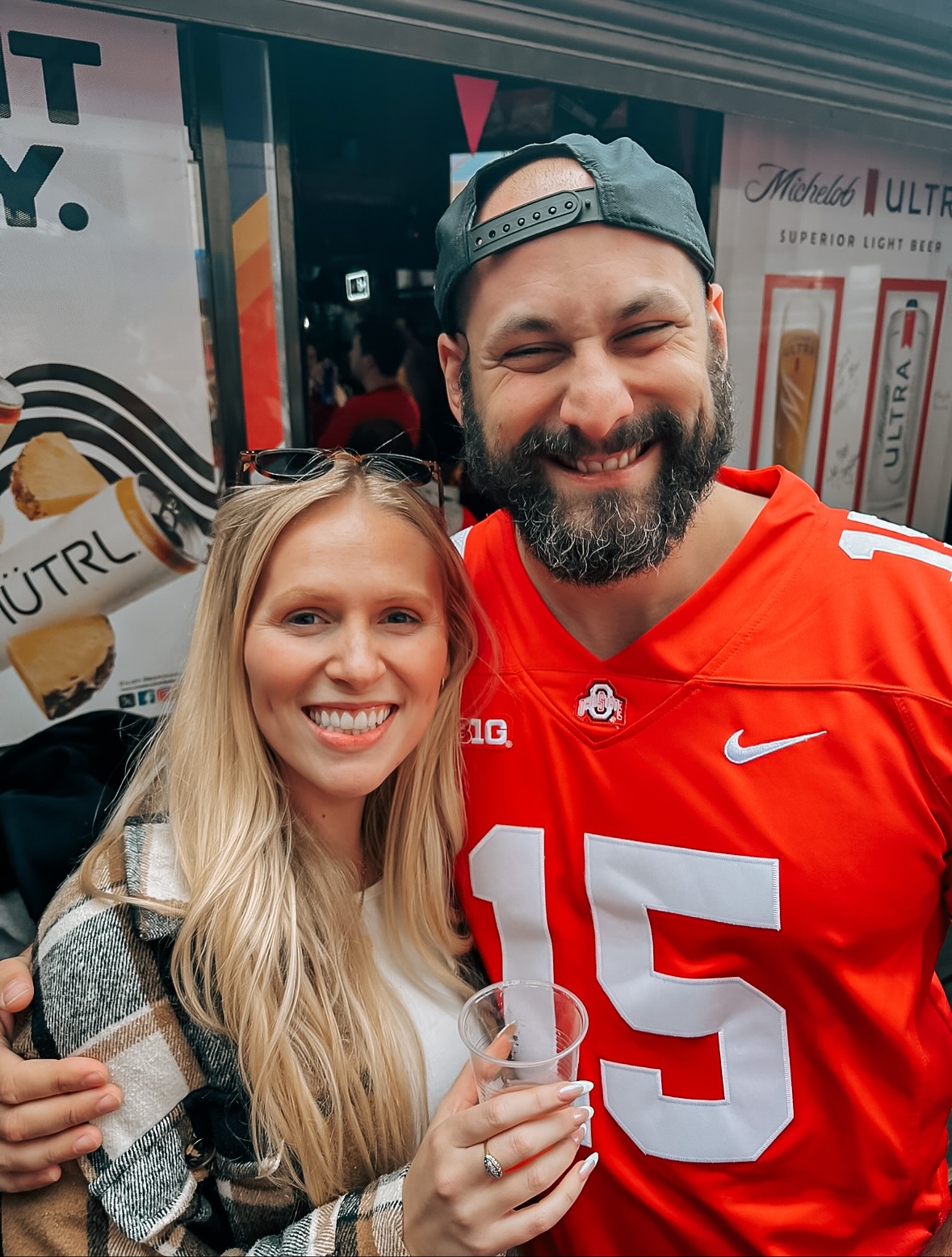 O-H … oh NO she’s in enemy territory !!!
According to lore, after an event freshmen year some of my friends (including myself) may or may not have be invited back to a fraternity at Ohio state… 😬
A weekend for the books, and for putting Columbus, OH on the map 📍🗺️ andddd happy to say I’m welcomed back to THE OSU anytime 🏈
we love a redemption arc!!!
thanks for the tour 🤍 @theohiostatebambam @milesonsports