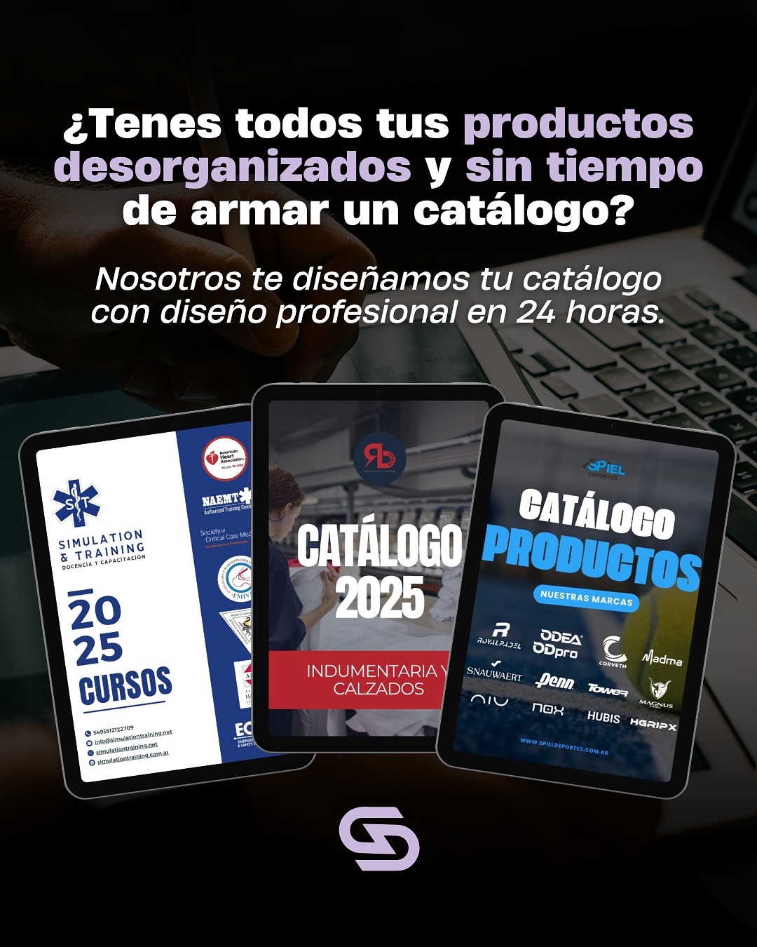 ¿Tenés todos tus productos desorganizados y sin tiempo para armar tu catálogo? 😩
¡Nosotros lo hacemos por vos! 🚀
Diseñamos catálogos profesionales, listos para compartir con tus clientes vía WhatsApp, mostrar en redes sociales o imprimir.
👉🏻Convertí tu desorden en una herramienta de venta efectiva.
¡Tu catálogo, listo y con diseño profesional en 24 horas!
📩 Escribinos y te ayudamos a organizar tu negocio hoy mismo, encontras un enlace a WhatsApp directo en nuestra biografía.