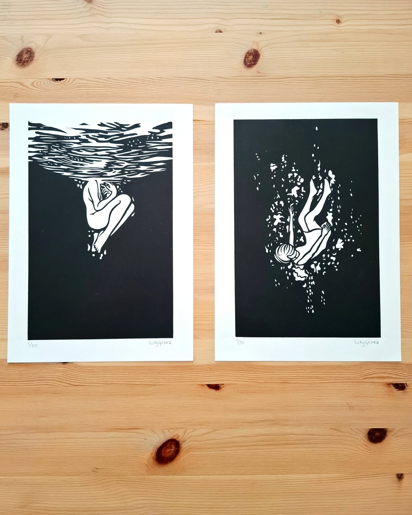 Just black ink.
.
.
.
#newprints #limitededitionprints #printmaking #blackink #HandmadePrint