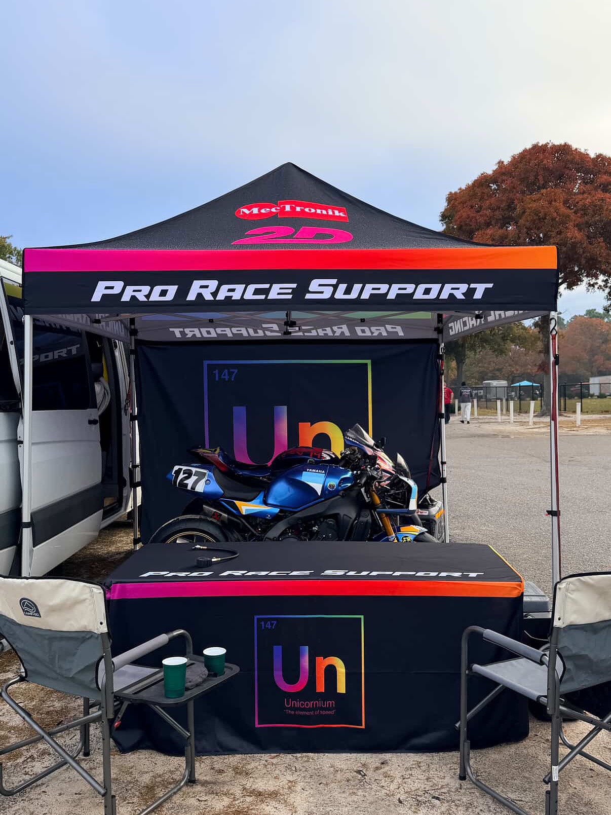 ✖️ @unical_racing ⚡️ #lookgoodridefast
Want to add some 💥 to your pit? Let’s get yours done next 🤝🏼 custom canopies start at $999⚡️DM us for more info or check out our website!
📸 @unical_racing
#Custom #customhelmet #mxgear #canopy #pitapparel #custommade #custombike #customapparel #customcanopy #nextlevel #nextgen #creative #art #speed #style #vinylwrap #bikewrap #bikegraphics #customlivery #livery #motogp #instamoto #bikersofinstagram #motolife #bikers #motorsport #motorbike #motorcycle