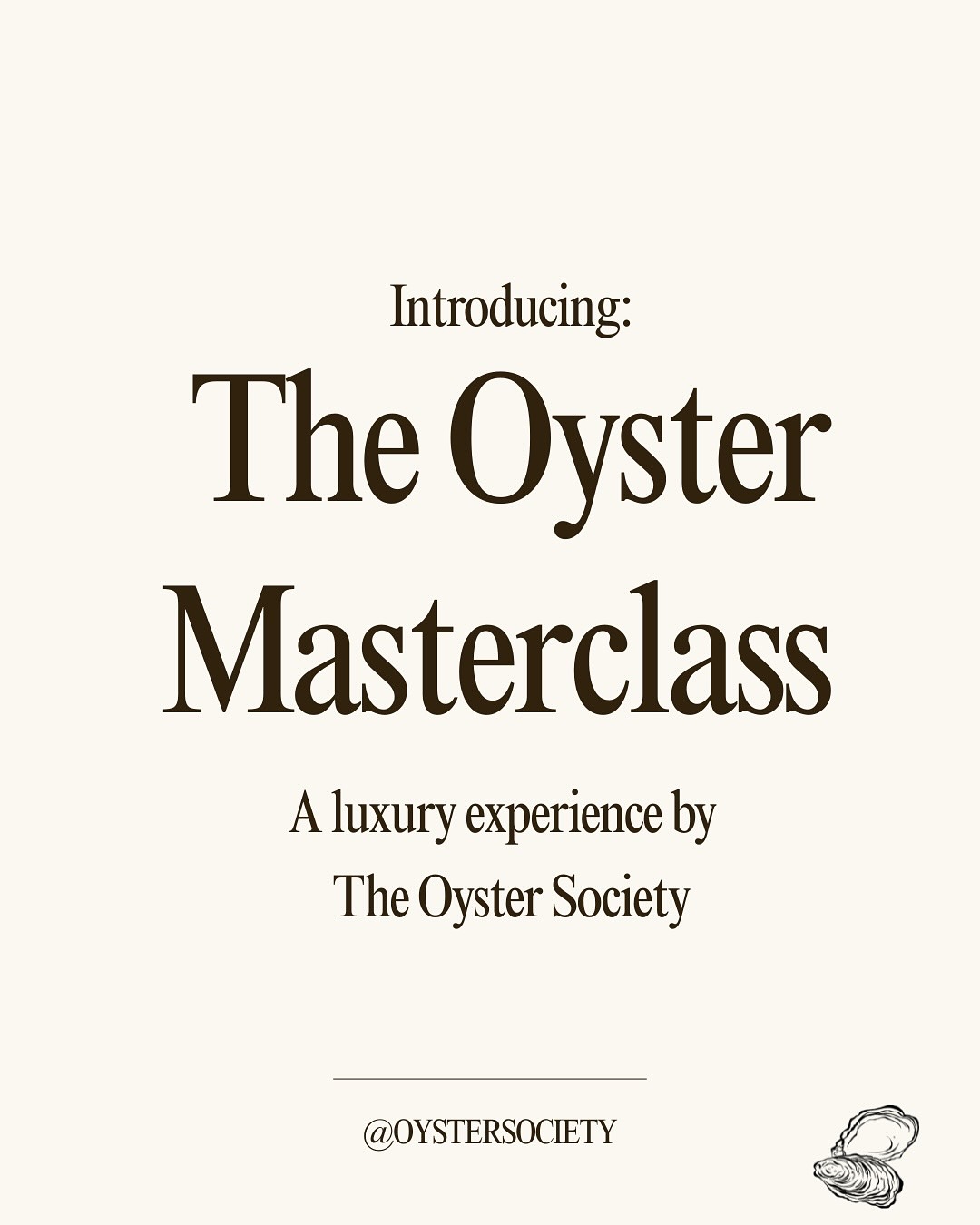 Ever wanted to learn how to shuck oysters like a pro? 🦪✨
Introducing The @oystersociety Oyster Masterclass: a luxury, hands-on experience where you’ll master the art of oyster shucking using day-fresh Maldon oysters and premium tools.
We’ll teach you everything: technique, safety, flavour pairing, and how to serve oysters beautifully at home. Perfect for team events, private dinners, celebrations, or anyone who simply loves oysters.
Bring a touch of luxury and theatre to your next gathering.
Bookings now open via our website or DM 📩
#Oystersociety #oystermasterclass #londonevents #luxuryexperience #shuck #oysters #londonfoodie #eventinspiration #foodhack