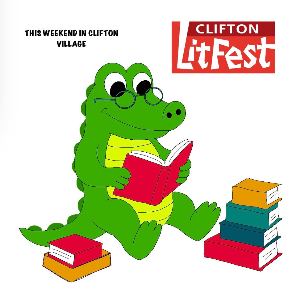 The Bristol Crocodile is all ready for LitFest in Clifton Village this weekend!
📚🧡 He’ll be cosy with a good book, stacks of stories, and his favourite reading glasses.
If you’re heading over, keep an eye out… you never know where he might pop up! 👀🐊
See you at Clifton LitFest 2025!
#CliftonVillage #CliftonLitFest #BristolEvents #BristolMakers #BristolArtists #ChildrensBooks #KidsBooks #PictureBooks #IllustratorsOnInstagram #IndieAuthor #IndieIllustrator #BristolLife #BristolCrocodile #BookLovers #AmReading #BristolCreatives #SupportLocal #BristolMums #BristolKids #BookFestival #LitFest2025 #VisitBristol #BristolSmallBusiness