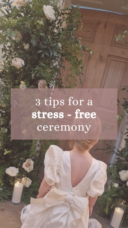 ⨠3 Tips for a Stress-Free Ceremony
1. Offer Clean Snacks + Silent Toys
Keep children happy with mess-free snacks and quiet entertainment. When their hands and minds are occupied, theyâre less likely to fidget during the most important moments.
2. Have designated Child-Care Support
This is where The Wedding Nanny comes in hand, have someone ready to calmly step in if emotions run high - discreet, gentle and ready at a momentâs notice.
3. Seat Little Ones Strategically
Place children toward the aisle or near an exit for a graceful, quiet slip-out if needed. This keeps the focus on you, while giving families an easy, stress-free escape route.
SAVE this for your wedding planning â
â¨
Your ceremony should feel calm, intentional, and beautifully yours
.
.
.
#weddingday #weddingvideo #bridetobe #childrenatweddings #bride2026 #weddingnanny #weddingkids
#weddingchildcare #weddingservices #theweddingnanny #2025bride #2026bride #ukwedding #weddingsupplier