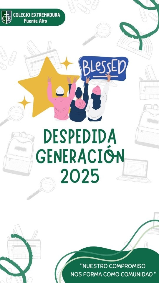 ¡Despedimos a nuestra generación 2025 con mucha emoción y alegría!
Agradecemos a III° medios y a sus profesoras jefes por organizar tan bella presentación de despedida a nuestros queridos estudiantes, les deseamos el mayor de los éxitos en su futuro profesional!
#despedida
#cuartomedio
#generacion2025
#generacion2025🎓