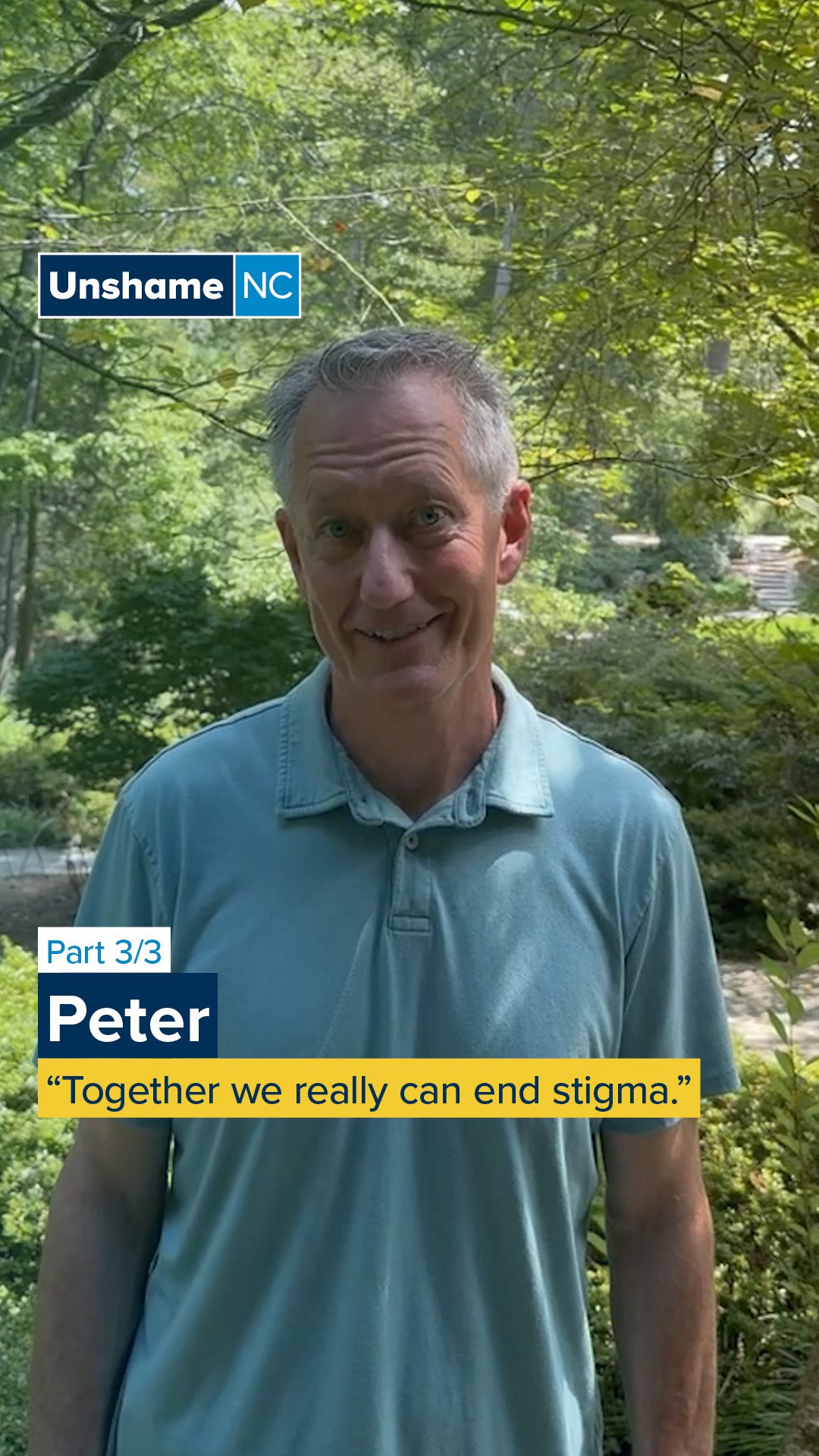 Peter calls recovery a “team sport.” He knows we all need each other, and things feel more possible when we lift one another up. By sharing his story, he hopes to spark real conversations that bring people together and help build safer, more accepting communities. 💛