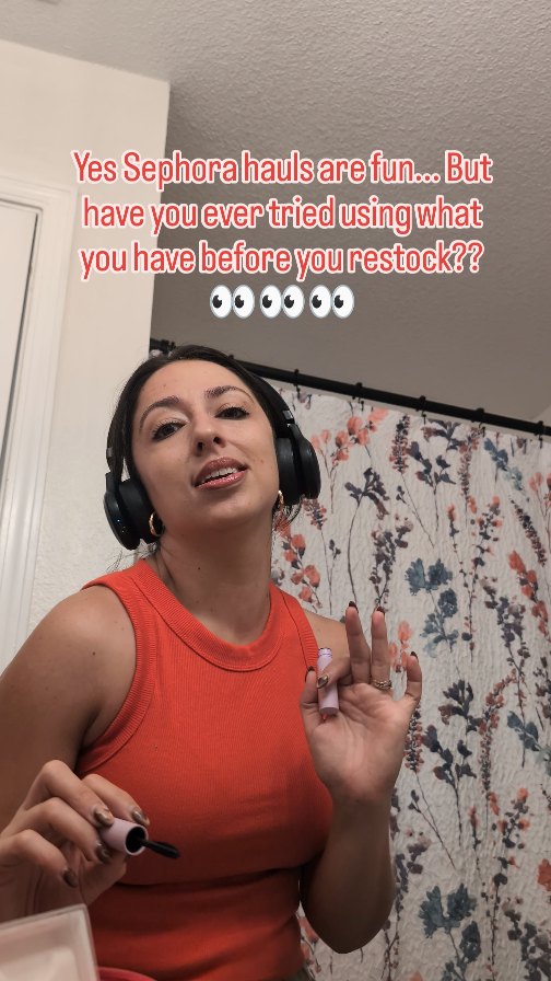Listen I get it. There's a euphoria that comes with a Sephora haul.
But it's also an additional $200-$500 that will come on your next credit card statement, and your bathroom drawers are already full.
Lets be honest. Most of us dont even finish our makeup anyways. So let's practice using up what we have before going on that next big haul.
There's no euphoria like getting your money's worth 🫶🏽