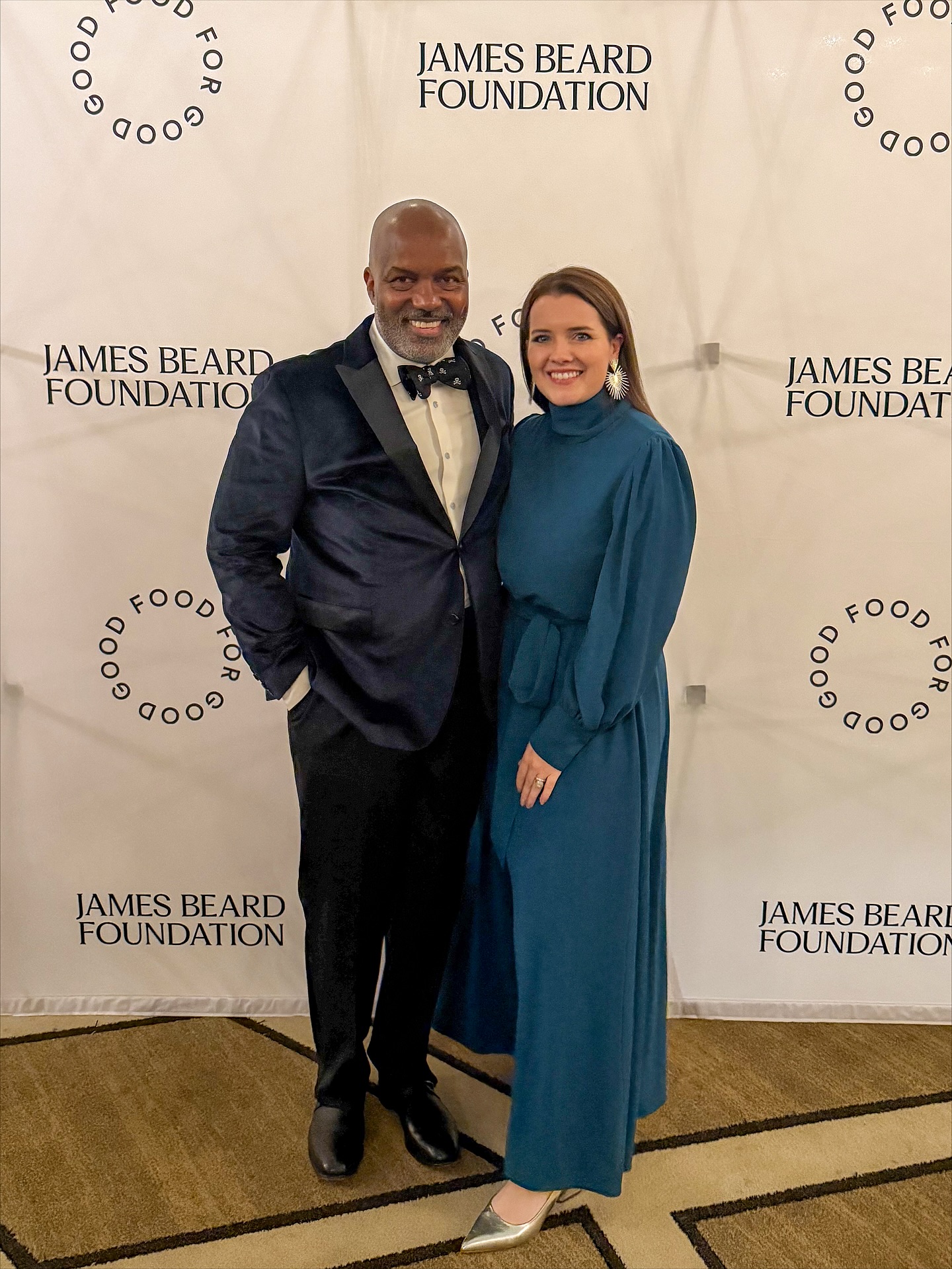 Great weekend in NYC for the @beardfoundation Gala❤️