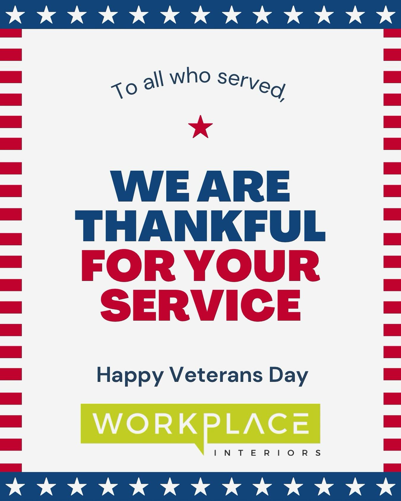 Today, we pause to honor the brave men and women who have served and sacrificed for our freedom. Your courage, dedication, and love for our country inspire us every day. Thank you for your service! 🇺🇸