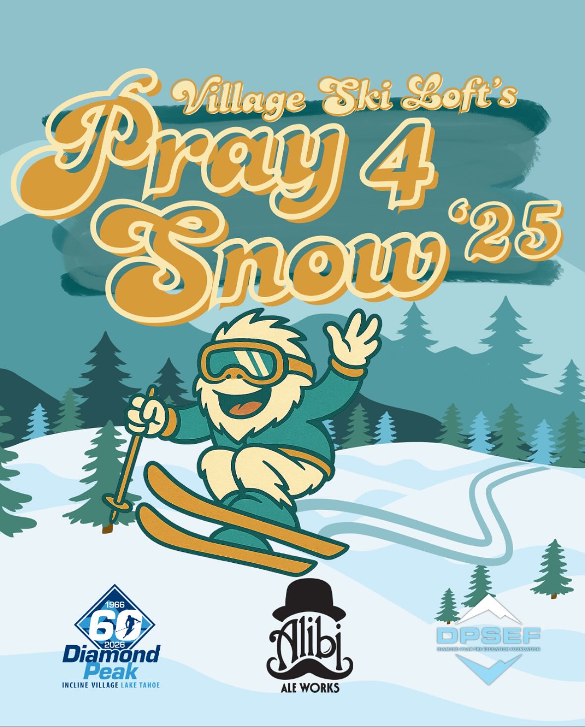 ❄️✨ TOMORROW! ✨❄️
Get ready, Incline! We’re taking over Alibi Ale Works – Incline Public House for another unforgettable night of winter stoke. 🤘⛷🏂
We’ll have skis, boards, lift tickets, and tons of awesome swag up for grabs in our raffle — with all proceeds benefiting the Diamond Peak Ski Team. Come support our local athletes and maybe score something epic while you’re at it!
Plus… we’re premiering Matchstick Productions’ new ski film “After the Snowfall” 🎥❄️ You won’t want to miss it.
We’re proud to be teaming up with Diamond Peak Ski Resort once again to bring the community together and send good vibes for a BIG winter. 🙏🌨️
📅 Tomorrow Night
📍 Alibi Ale Works – Incline Public House
🎉 Bring your friends, bring your family, and let’s PRAY FOR SNOW! ❄️