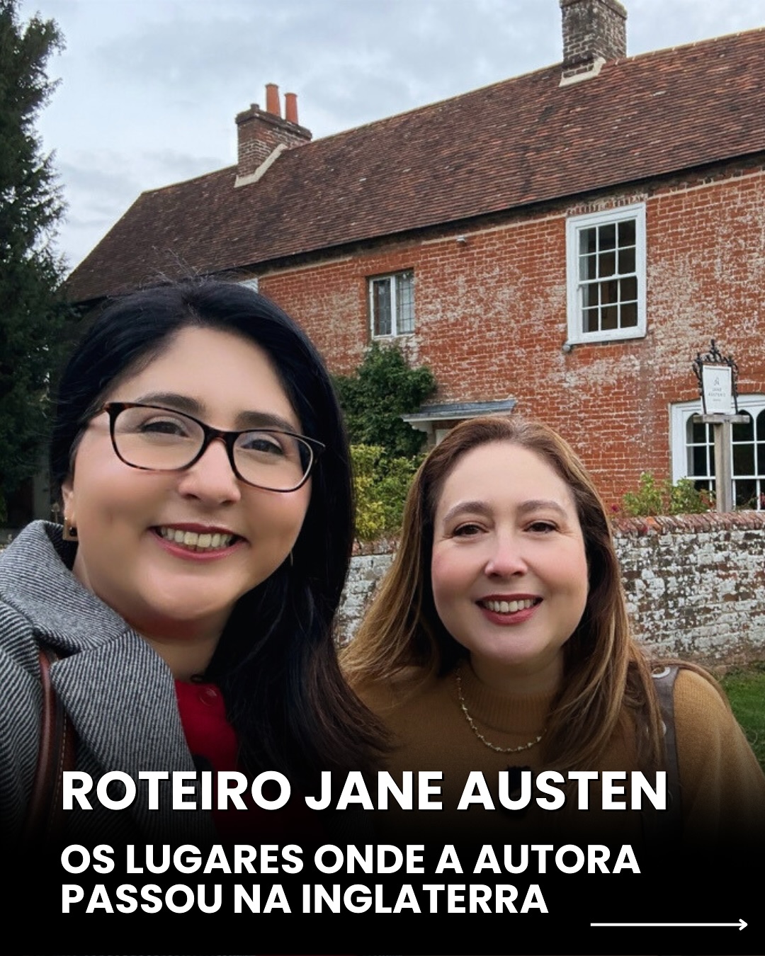 Seguindo os passos de Jane Austen pela Inglaterra 🏴
Um roteiro literário emocionante pelos lugares onde uma das autoras mais amadas do mundo viveu, escreveu, se inspirou e deixou sua marca para sempre.
Visitamos:
A casa onde Jane Austen viveu seus últimos anos, em Chawton
Chawton House, a casa do irmão de Jane
Winchester, onde ela está sepultada
Bath, cidade que influenciou suas obras
Southampton, parte importante da sua jornada
Bakewell e Chatsworth House, cenários de inspiração para Orgulho e Preconceito
E claro… filmamos tudo!
Criamos uma playlist especial no YouTube: “Seguindo os Passos de Jane Austen”, com todos os lugares explicados, curiosidades históricas e dicas práticas para planejar sua própria rota literária.
💬 Comente PASSOS DE JANE e enviamos o link direto para você!
#JaneAusten #RoteiroJaneAusten #LiteraturaInglesa #OrgulhoEPreconceito #RoteiroCultural #ViagemComHistória #InglaterraLiterária #Chawton #Bath #Winchester #JaneAustenHouse #EmiLouDayByDay #IrmãsViajantes #ViagemPelaInglaterra