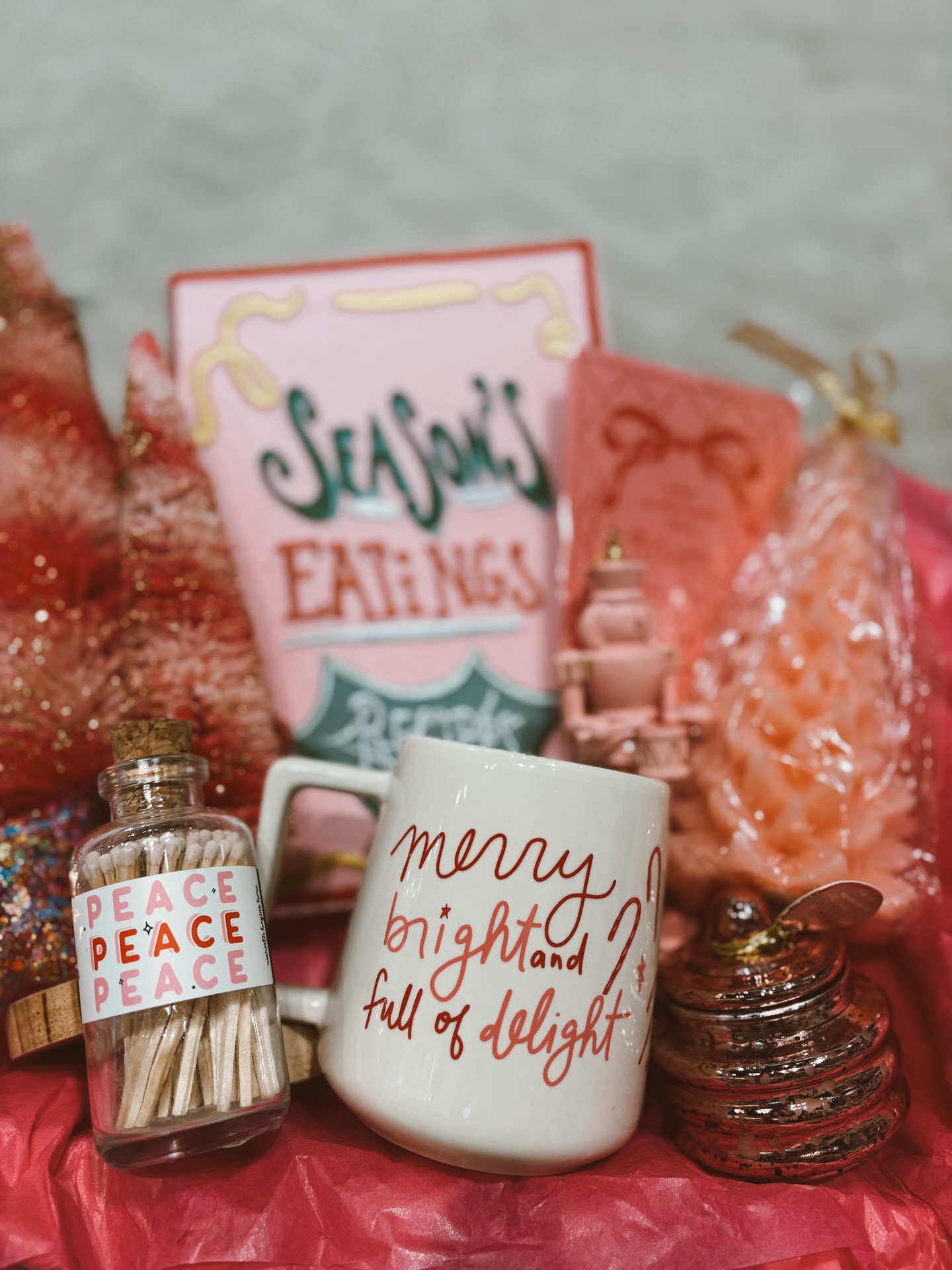 Pink Christmas anyone??? We have it all! #pinkchristmas