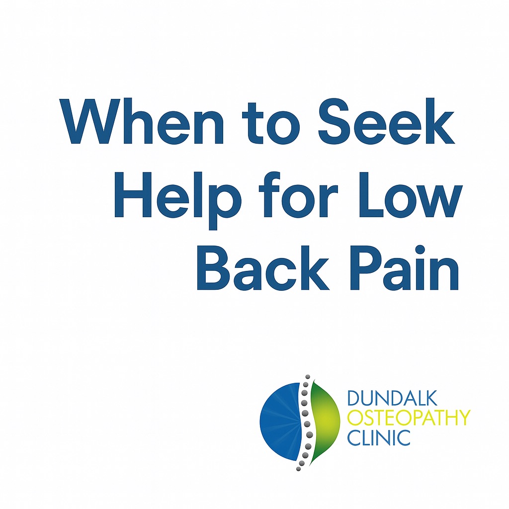 ✨ RED FLAGS for Low Back Pain ✨
Not all back pain is just “muscle strain.” Sometimes your body is signaling something more serious. Here are some red flags you shouldn’t ignore:
🚩 Severe or worsening pain that doesn’t improve with rest
🚩 Loss of bowel or bladder control
🚩 Numbness or weakness in one or both legs
🚩 Fever, chills, or unexplained weight loss
🚩 History of cancer or a weakened immune system
🚩 Pain after major trauma (like a fall or accident)
🚩 Night pain that wakes you up or pain that doesn’t change with movement
🚩 Age over 55 or under 20 with new, intense back pain
If you notice any of these symptoms, don’t “wait it out.” Seek medical attention right away. Early evaluation can make all the difference. ❤️🩹 #dundalkosteopathyclinic #dundalkosteopath #dundalkosteo #dundalksportsmedicine #lowbackpain #backpain #sciatica #sciaticarelief #backpainexercises
#LowBackPain #BackPainRelief #HealthTips #Physio #Chiro #osteo #WellnessJourney #BodyAwareness #SpineHealth