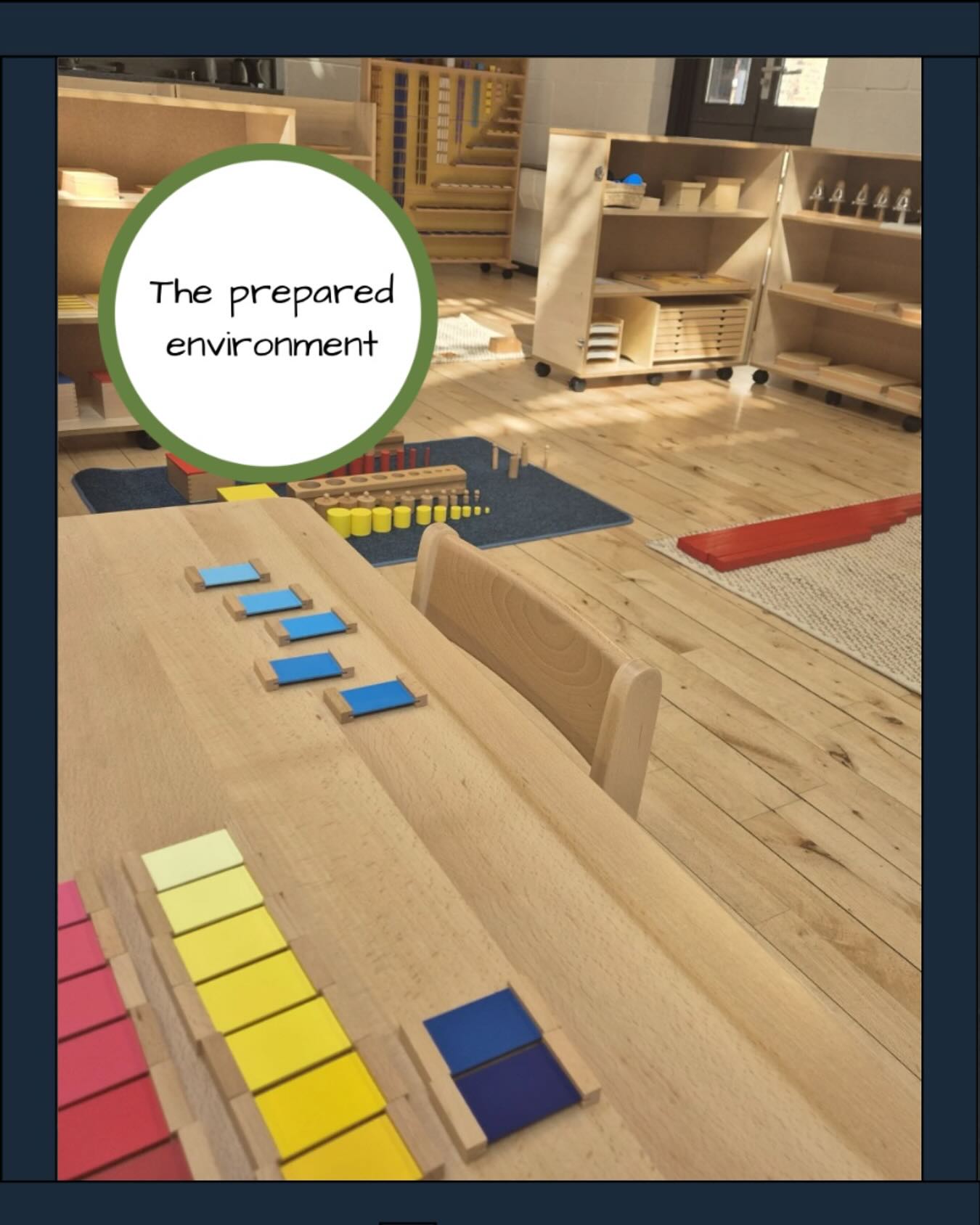 🌿 Montessori Deep Dive #2: The Prepared Environment
Today we’re looking at one of the MOST important parts of Montessori: the prepared environment, the space designed to help children become confident, independent learners.
✨ Child-Sized World
Low shelves, tiny jugs, small brooms and child-level tables… everything is designed so children can access their own learning without relying on an adult.
✨ Calm + Order
Every material has a clear place.
A peaceful, predictable space helps children develop:
• focus
• emotional regulation
• responsibility
• a full work cycle (choose → explore → tidy)
✨ Real Materials
Wood, metal, fabric, even glass — these offer texture, weight and real feedback.
A glass jug, for example, encourages careful hands and concentration.
✨ Freedom with Limits
Children can move freely and choose their own activities, but with simple rules:
• one material at a time
• return it when finished
• respect others’ work
This balance builds internal discipline, not compliance.
✨ Independence as the Goal
Pouring water, serving snack, sweeping spills, caring for the environment…
These “little tasks” are actually big steps in confidence, coordination and self-belief.
🌱 At Woodland Wanderers
Our spaces are intentionally calm, natural and accessible, giving children the freedom, tools and trust they need to grow into capable, curious little humans.
#myddletonroad #myddletonroadmarket #palmersgreen #palmersgreenmums