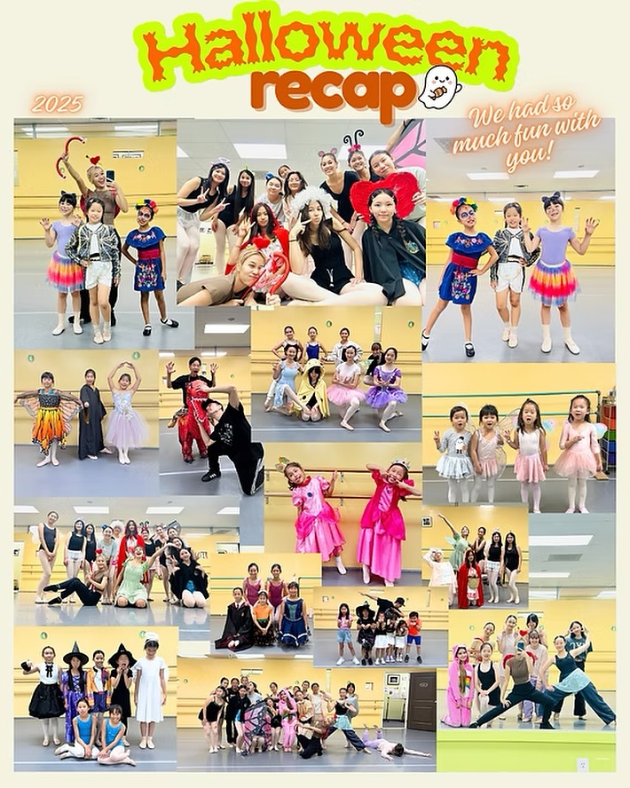 Hereβs a recap of what our Halloween Week looked like at BKA! Thank you to all our dancers who showed up with your fun, creative costumes and amazing energy! π§‘π