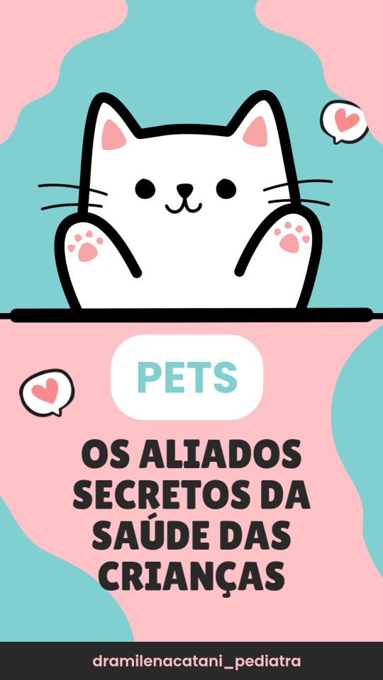 🐾 Pets: os aliados secretos da saúde das crianças
Você sabia que conviver com um pet desde cedo pode trazer benefícios reais para a saúde do seu filho? 💚
Estudos mostram que crianças expostas a cães e gatos no primeiro ano de vida podem ter até 50% menos risco de sensibilização alérgica e cerca de 14% menos risco de alergias alimentares — além de menor ansiedade, mais movimento e ganhos no desenvolvimento emocional (empatia, responsabilidade e comunicação). 🧠💖
Ter um pet também estimula brincadeiras ao ar livre, reduz tempo de tela e favorece vínculos afetivos que ajudam na regulação emocional das crianças. 🐶🌿
Se você está pensando em adotar: converse com o pediatra sobre o melhor momento e como preparar a casa para uma convivência segura e saudável. 👩⚕️✨
📌 Fontes (exemplos): Pediatrics (2012); Ownby et al., JAMA; Japan Environment and Children’s Study (PLOS ONE, 2023) — estudos sobre convívio precoce com pets e redução de alergias/imunidade.
💬 Gostou? Salve para consultar depois, compartilhe com uma mãe que ama pets e me conta: seu filho já tem um pet? Como é essa relação? 👇
#pediatria #maedepediatra #maternidade #pets #criançasepets #alergiasinfantis #imunidadeinfantil #desenvolvimentoinfantil #saúdementalinfantil #bemestarinfantil #pediatrics #terapiacomanimais #vidasaudavel #amorpelosanimais