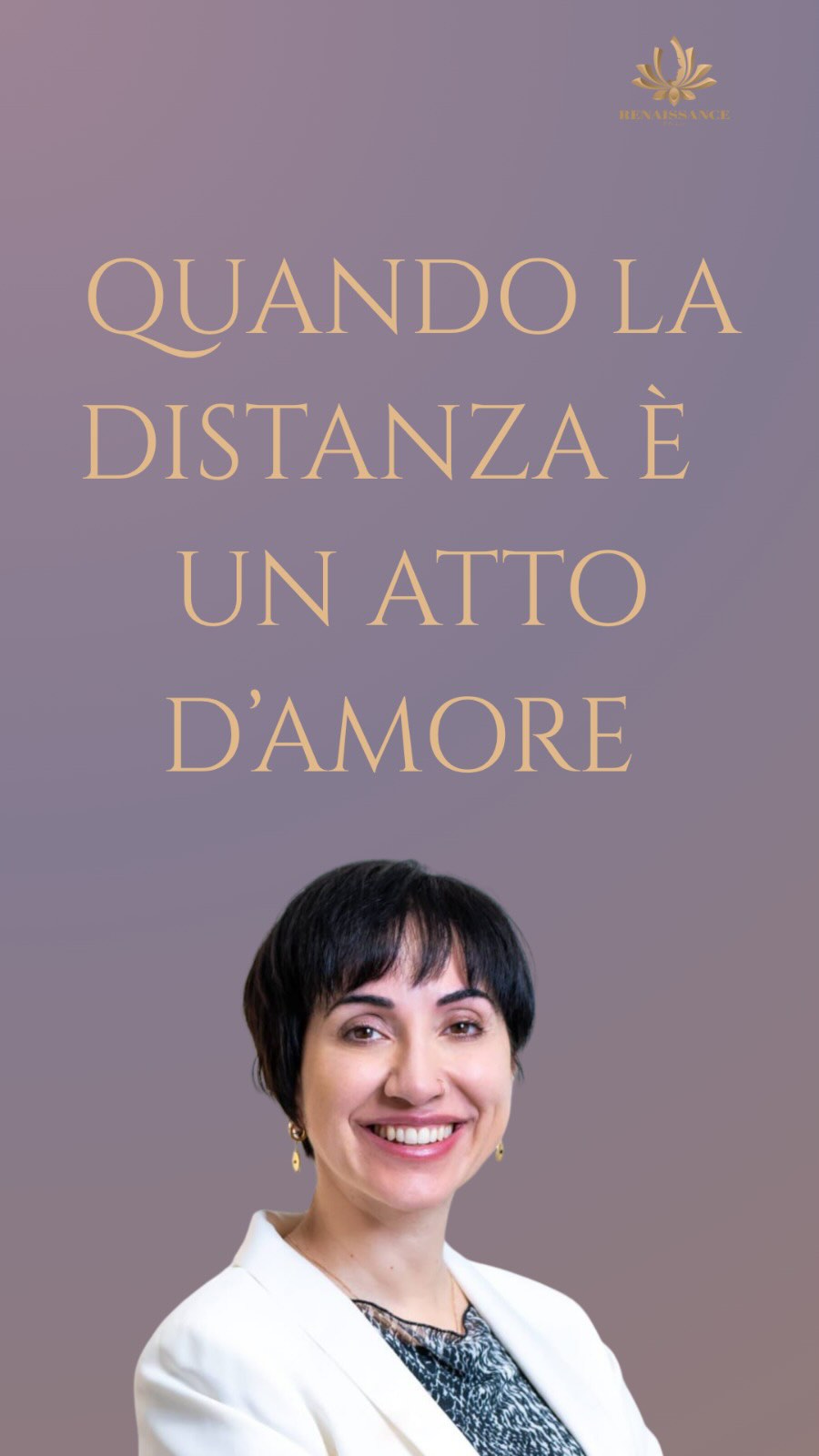 E se l’amore non finisse quando l’altro si allontana?
A volte, è proprio nella distanza che una relazione trova il suo respiro più autentico.
Non sempre stare “insieme” significa stare bene, e non sempre la distanza è un fallimento.
Nell’articolo di oggi sul blog di Renaissance, scopri come la distanza relazionale può diventare una forma di fiducia, rispetto e crescita reciproca.
Leggi l’articolo completo nel link in bio, oppure scrivi “RELAZIONE” nei commenti e ti manderemo il link in direct.
#relazionidicoppia #amore #relazioniautentiche #psicoterapia