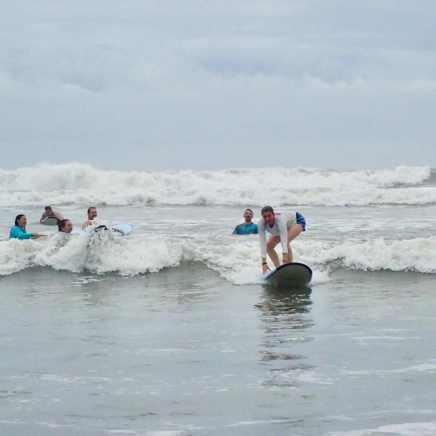 Focus on having fun and protect your skin from the sun! Even on a cloudy day, the UV rays are intense here and rashes from surf boards are tough on that senstive skin.
We recommend Waterlust surf clothing. Made of 100% recycled materials and supports Ocean conservation. Every purchase made using this code: waterlust.com/MORRILLO helps support our local Sea Turtle Conservation Center.
Do good for you and for the planet too!
And always travel with friends like this - that cheer you on!
https://waterlust.com/MORRILLO (link in io) and on our travel page packing list.
#UncrowdedSurf #Morrillo #FemaleSurf #WomenInSurfing #SurfChica #SurfingSisters #femalesurfing #SurfChic #FemaleSurfer
#GirlSurf #GirlsThatSurf #GirlSurfer #SurfgirlMag
#SurfAdventure #SustainableTravels #EcoTourGuide
#VisitPanamá #AdventurePanama #PanamaCulture #PanamaLife
#AdventureTravelers #AdventureTraveller #AdventureTraveling
#AdventureTravelFamily #AdventureTravelFamily #UncrowdedSurf
#SurfTravel #SurfPanama #SurfHoliday #SurfIsLife