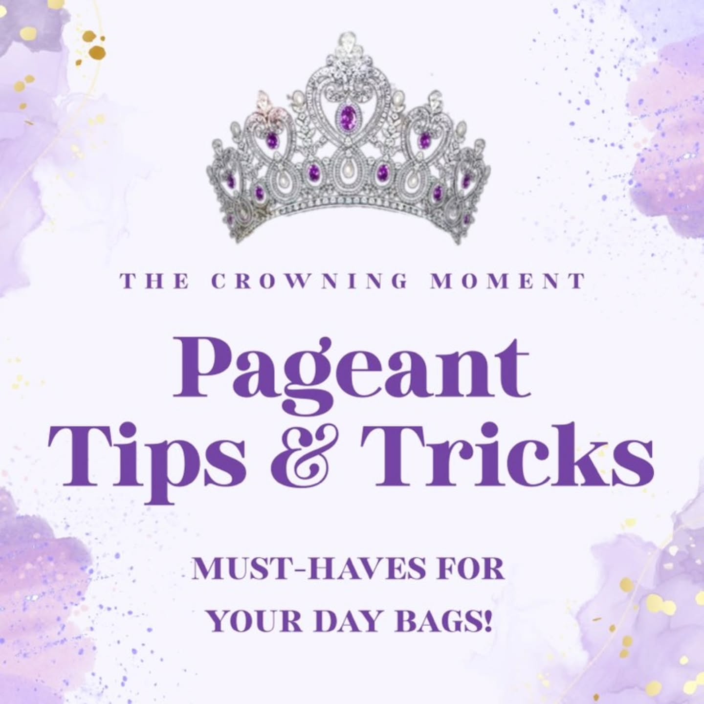 NAM NATIONALS IS NEXT WEEK! And you might be trying to wrap your head around your packing list but these are MUST HAVE ITEMS to keep in your pageant day bags!!!! So don't forget to put them on your checklist, too!
Swipe through to see the list! What are some of YOUR must have items?
Always pack your patience, kindness and consideration, respect, and a good sense of humor! ... and a phone charger!!
Have a great weekend!!! Come back for more tips and tricks!
#thecrowningmoment #packing #nam #travel #PageantAdventures #PageantLife #PageantCoach #pageant #pageantqueen #beautyqueen #queen #pageantry #pageantgirl #pageantprep #goals #slayqueen #winning #winningteam #moments #crown #queen #coaching #coachlife #coaches #coach
(Thank you, TCM marketing dept, for these cute graphics!)