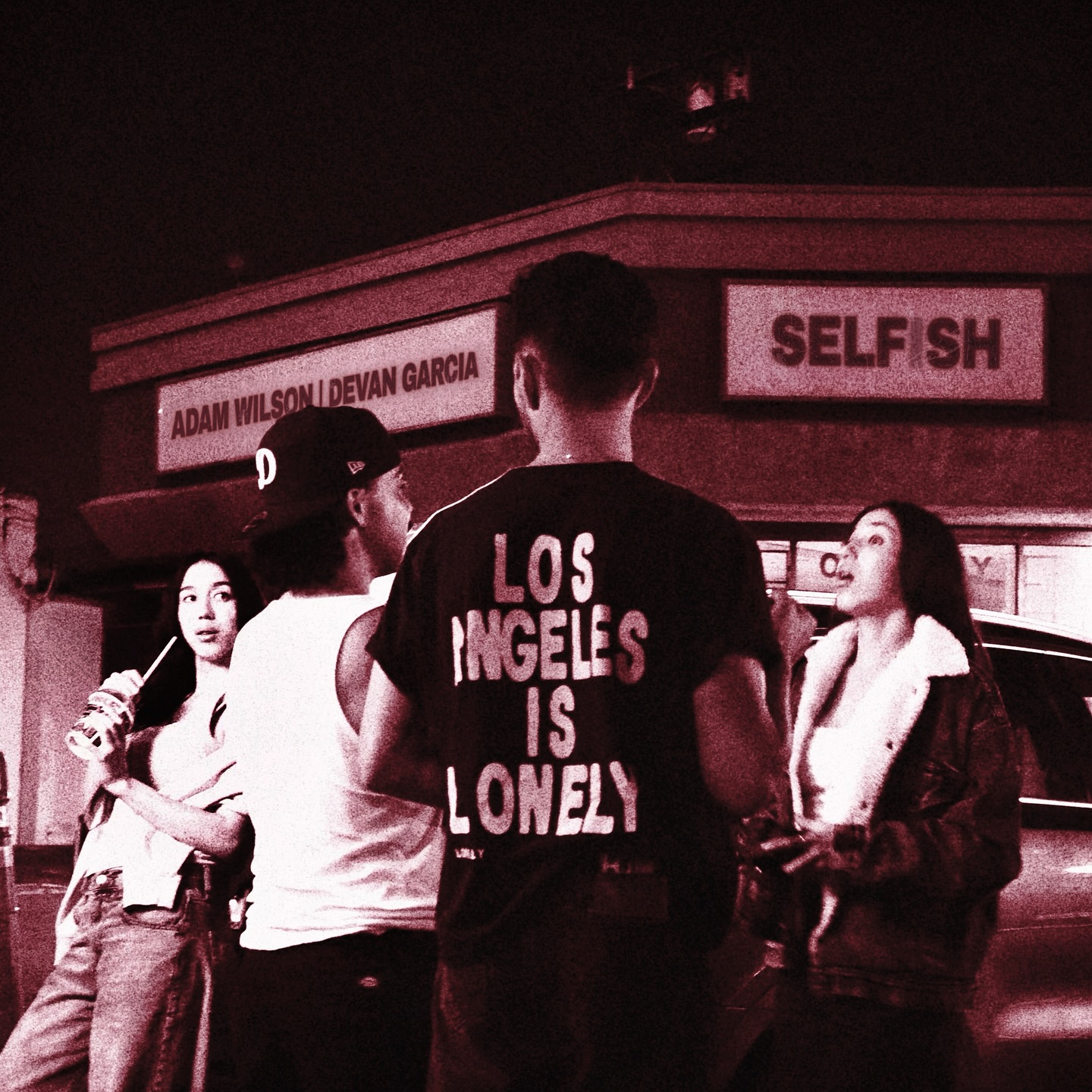 We wrote SELFISH during the LA fires - when the sky was orange, the world felt like it was ending, & the algorithms felt louder than our own thoughts.
@lev.daniel and I had already made a weird little indie beat from scratch; it was raw, imperfect, but had a vibe. @___devangarcia___ and I opened up the beat, and legit went into a portal. 😂 we came out on the other side with the whole song written & recorded.
SELFISH is about being lost in the noise, chasing something real in a world built on filters and feeds. About being saved from your own selfishness, & finding beauty on the other side of the chaos.
We went into the ether & came back with art that we love. Hope you feel it as much as we do <3
- Written & Performed: @4damwilson @___devangarcia___
- Produced: @lev.daniel @4damwilson
- Cover Art: @jonnyymcfly @r00musicstuff