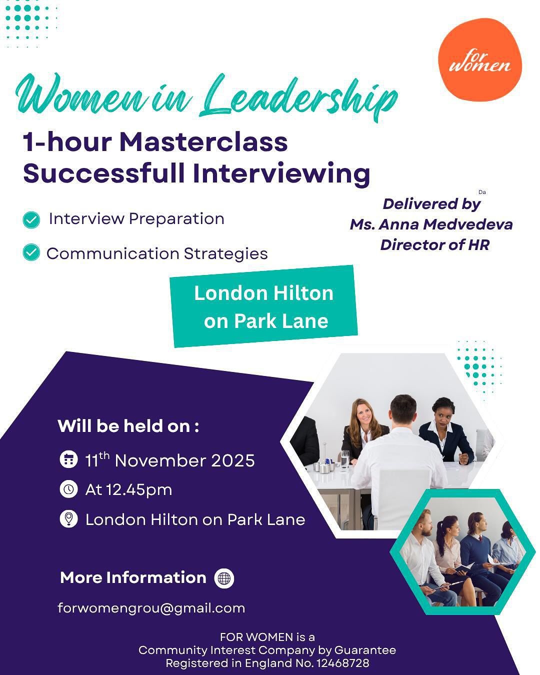 ✨ What an inspiring day! ✨
We had the privilege of attending an amazing Women in Leadership Masterclass hosted by Hilton London at Park Lane, with whom we are proud to have established a meaningful partnership.
This collaboration is all about empowering women — giving them the right tools to build self-confidence, embrace their strengths, and grow both personally and professionally. We’ll also be delivering sessions focused on mental health and wellbeing, because true leadership begins within.
And this is just the beginning! Soon, we’ll be joining a Dancing Masterclass led by incredible choreographers — a beautiful way to connect, express, and uplift.
The women were truly impressed by the warm welcome and outstanding hospitality, and cherished every tip shared by the amazing HR Director. 💫
Feeling grateful, inspired, and excited for what’s ahead. ❤️
#WomenInLeadership #EmpowerWomen #HiltonLondon #Wellbeing #Confidence #Partnership #leadershipjourney