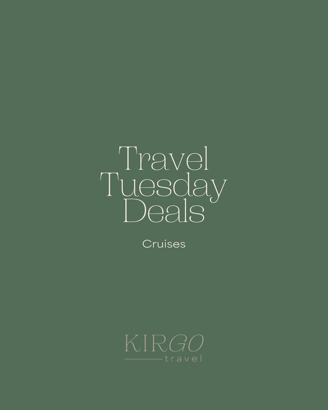 🚢 Travel Tuesday Cruise Deals Are Live! 🌊
From Caribbean escapes to Mediterranean adventures, today’s the perfect day to book your next voyage. Exclusive perks, special savings, & reduced deposits - let’s get you on board! ⚓️✨
How many cruises fans do I have?