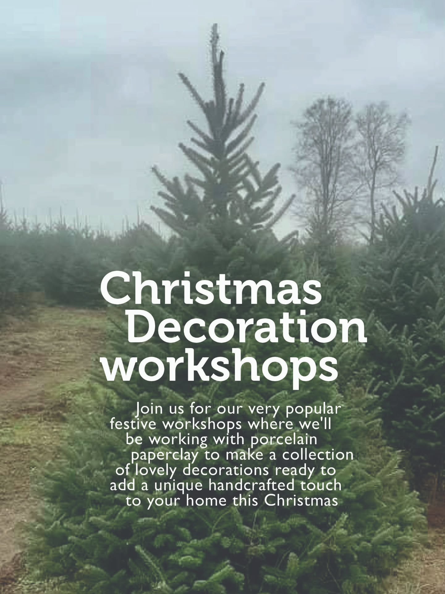 If your tree is in danger of lookibg a bit bare this year come along to one of our Christmas decoration workshops where you'll be using porcelain paperclay to make a collection of flat hanging decorations and a small tealight holder
Saturday 6 December
Choose from the morning 10 to 12, or afternoon 2 to 4 workshop
£35 per person includes all materials, firing and a glass of mulled wine or spiced fruit punch plus Christmas nibbles
All your pieces will be available to collect from the studio by Monday 15 December
Book online through link in bio
@themakersdirectory