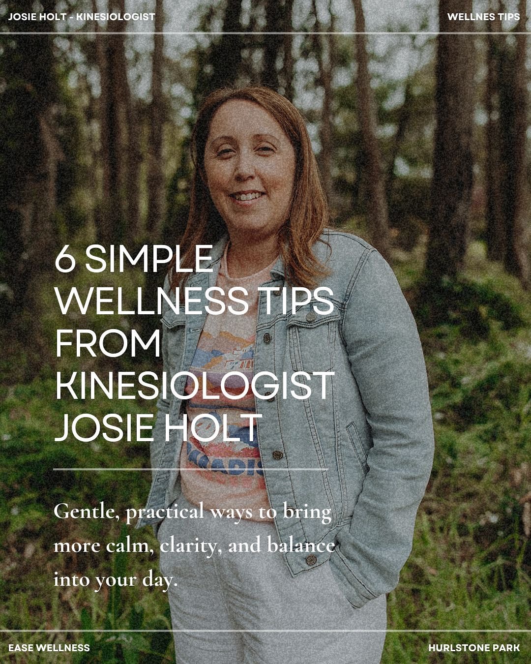 Meet Josie Holt, our wonderful Kinesiologist at Ease Wellness 💛
She’s shared 6 simple but powerful wellness tips to help you pause, reset, and reconnect with yourself—no matter how busy life gets.
From calming your nervous system in stressful moments to tuning into the wisdom of your emotions, these tools are designed to support you in finding balance and creating more space for your wellbeing.
Which of these tips will you try first? 👇
📍 Experience the benefits of kinesiology for yourself—book a session with Josie at Ease Wellness today.
#EaseWellness #Kinesiology #HolisticHealth #EmotionalWellness #StressRelief #MindBodyConnection #WellnessTips #WomensWellness #HurlstoneParkWellness
