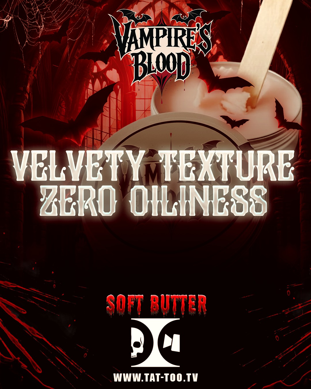 Soft Butter
After healing, your skin needs food — not grease.
🌙 Soft Butter — Shea Butter, Hyaluronic Acid, Allantoin.
Velvety texture, zero oiliness.
Hydration that feels like silk at midnight.
#VampiresBlood #TattooAftercare #TattooCare #TattooHealing
#DarkAesthetic #InkRitual #TattooLifestyle #TattooAddict
#InkCulture #TattooedSkin #TattooJourney #AftercareRoutine