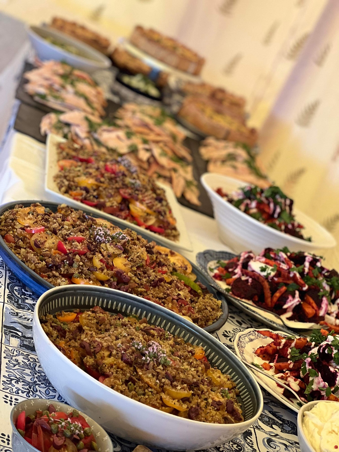 Now we’ve got around 70 weddings under our belt as Sunflower Kitchen, is it too cute to request to do the christenings/naming celebrations of the babies of our wedding couples? Too much? Bringing these out the archive of a post-wedding hangover lunch way back in 2022 and the christening lunch the year after for the same couple! C’mon, it’s a nice idea. Or a nice excuse for a good lunch.
#somersetwedding #somersetfood #dorsetfood #dorsetwedding #wiltshirewedding #bristolfood #bristolwedding #devonwedding #monmouthshirewedding