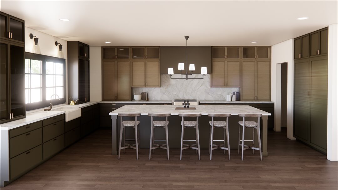 Same kitchen, three different ways. Which one are you picking?