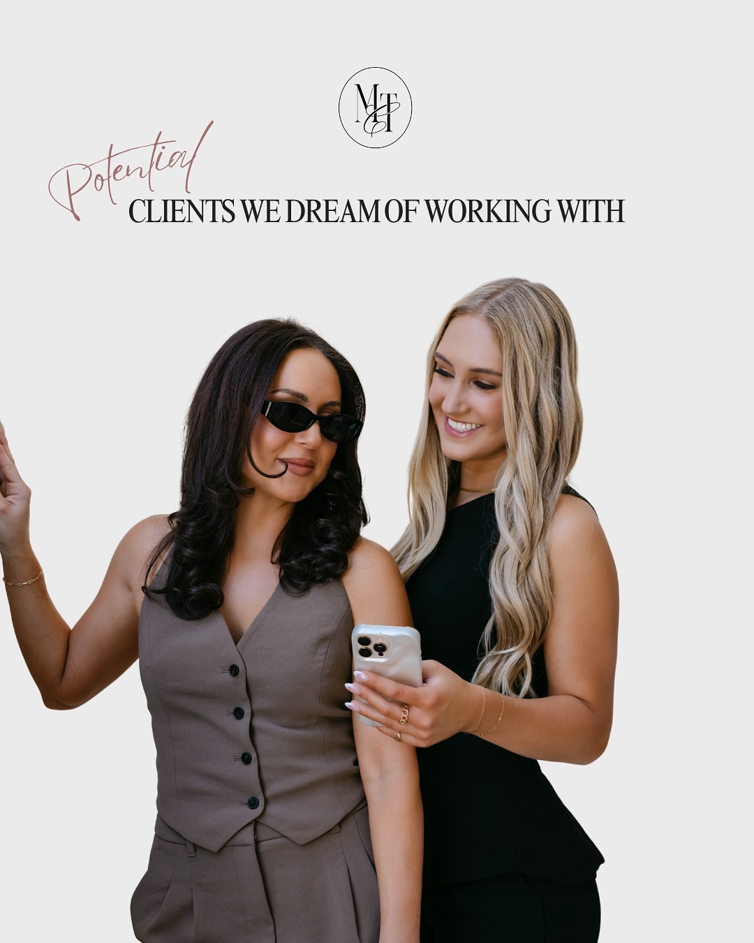Every agency has a dream client list — here’s ours:
☕ Coffee shops
🍝 Restaurants
💆🏻♀️ Med spas
💇🏻♀️ Salons
🩺 Healthcare pros
If you’ve been thinking about leveling up your socials… consider this your sign. Let’s talk social strategy that actually fits your brand.
{Social media marketing, content strategy, digital marketing agency, social media management, brand strategy, dream clients, new clients, restaurant marketing, salon marketing, med spa marketing, healthcare marketing, coffee shop marketing, social media growth}