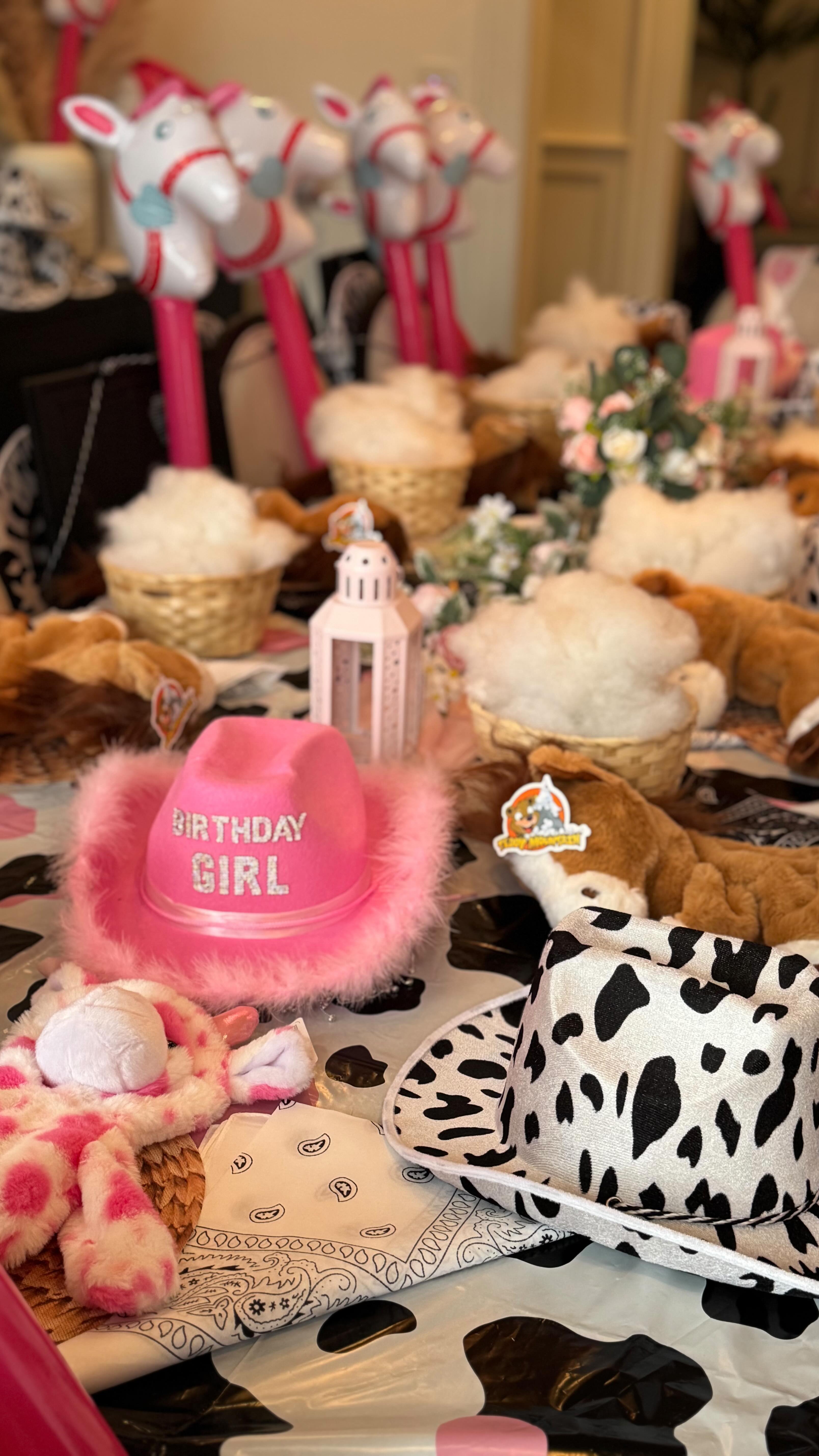 Fay’s 8th Birthday Celebration 🤎✨
Our sweet client went all out for Fay’s 8th birthday, and we loved bringing every part of her vision to life. She treated the girls to a full spa experience, a Build-Your-Buddy station, and a magical slumber party… the ultimate triple-surprise celebration!
From pampering… to creating their own plush buddy… to ending the night in the cutest sleepover setup, this party was filled with nonstop fun and unforgettable memories.
And trust us…
you’re going to want to see the slumber party reveal. Stay tuned! 🌙✨🎀