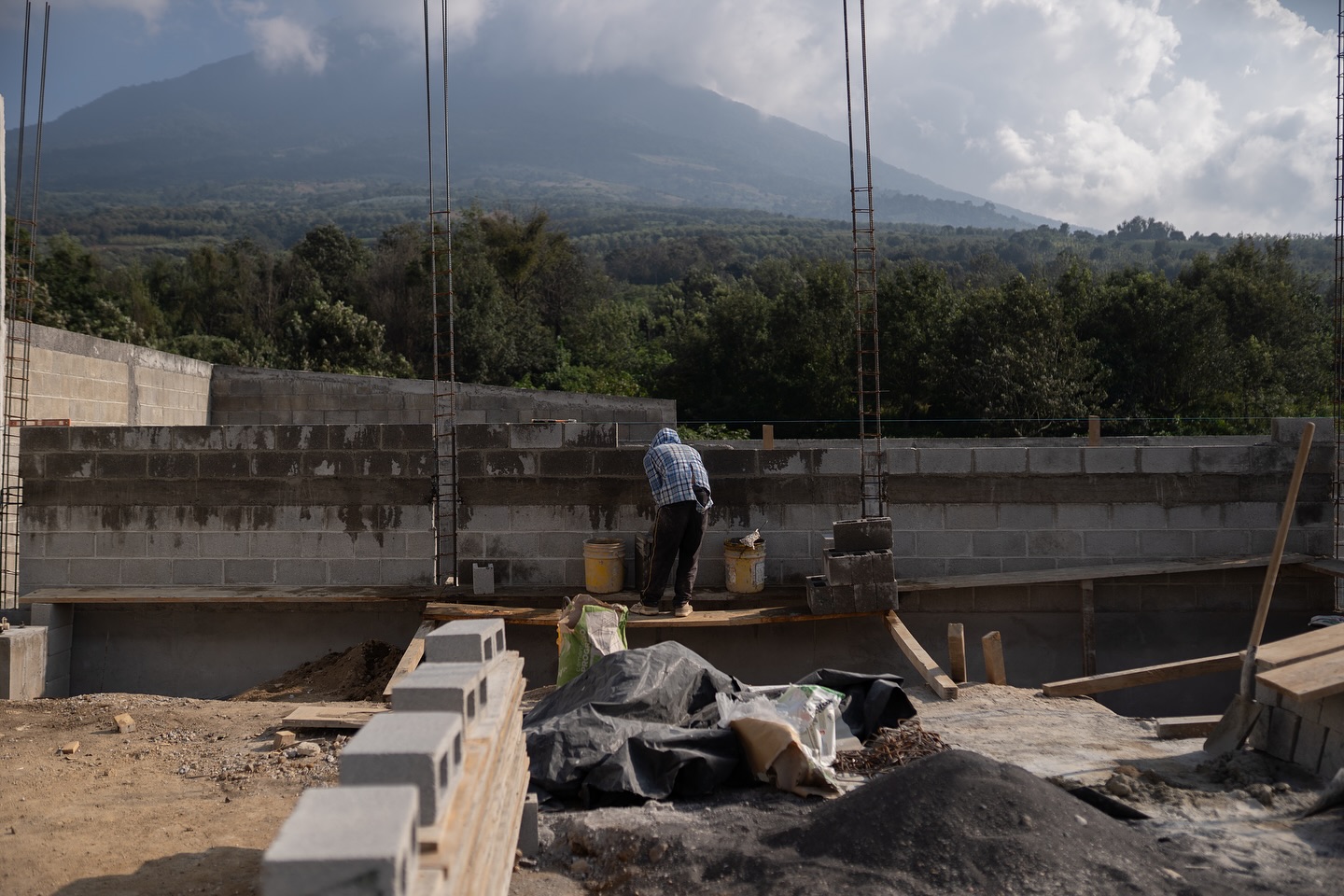 Redeemed Steel Trade School construction is on schedule and looking great!
Our on-site crew is preparing all of the infrastructure work that includes massive amounts of rebar and concrete deep underground for the strength needed to withstand all the seismic activity we have here. They are also building the block walls and the concrete posts that the metal structure will sit on. This very large structure of metal beams and panels is being constructed at an off site factory that specializes in these types of buildings.
It is truly impressive to see the incredible amount of details and labor that is going into this trade school.
Every time we see the progress on site, we think of the young people, most likely young men, that will benefit from this place. They will they learn incredibly needed and valuable trade skills like welding, wood working, leather working, knife forging, etc. They will also be able to be discipled as they participate in Bible studies. As well, they will be mentored in our Life Skills program. We are so grateful for the learning and community this place is going to provide to young people who desperately need it!
Construction is estimated to finish May 2026!!
Please pray with us for every provision needed to fully furnish this place with all the needed equipment that will be purchased, shipped down on a shipping container and installed. We still have a ways to go but we are truly rejoicing in where we are today!