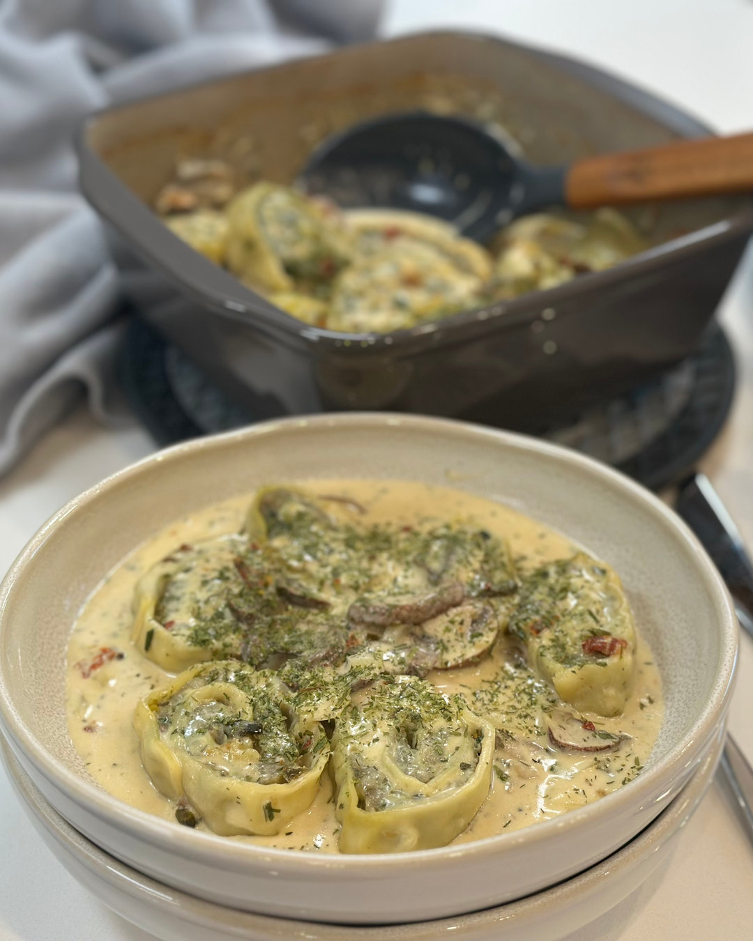 Neues Rezept - Maultaschen Deluxe