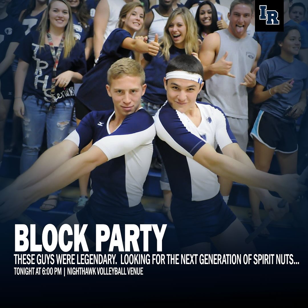 FROM THE VAULT. The days of the IR Spirit Society and the infamous “Spirit Nuts” were legendary. We’re looking for that level of energy tonight when Ironwood Ridge hosts the Final Four against #3 ALA-Queen Creek!
Student Section and Faculty Section Tickets have been paid for by IRVB donations. See you tonight in the Volleyball Gym!