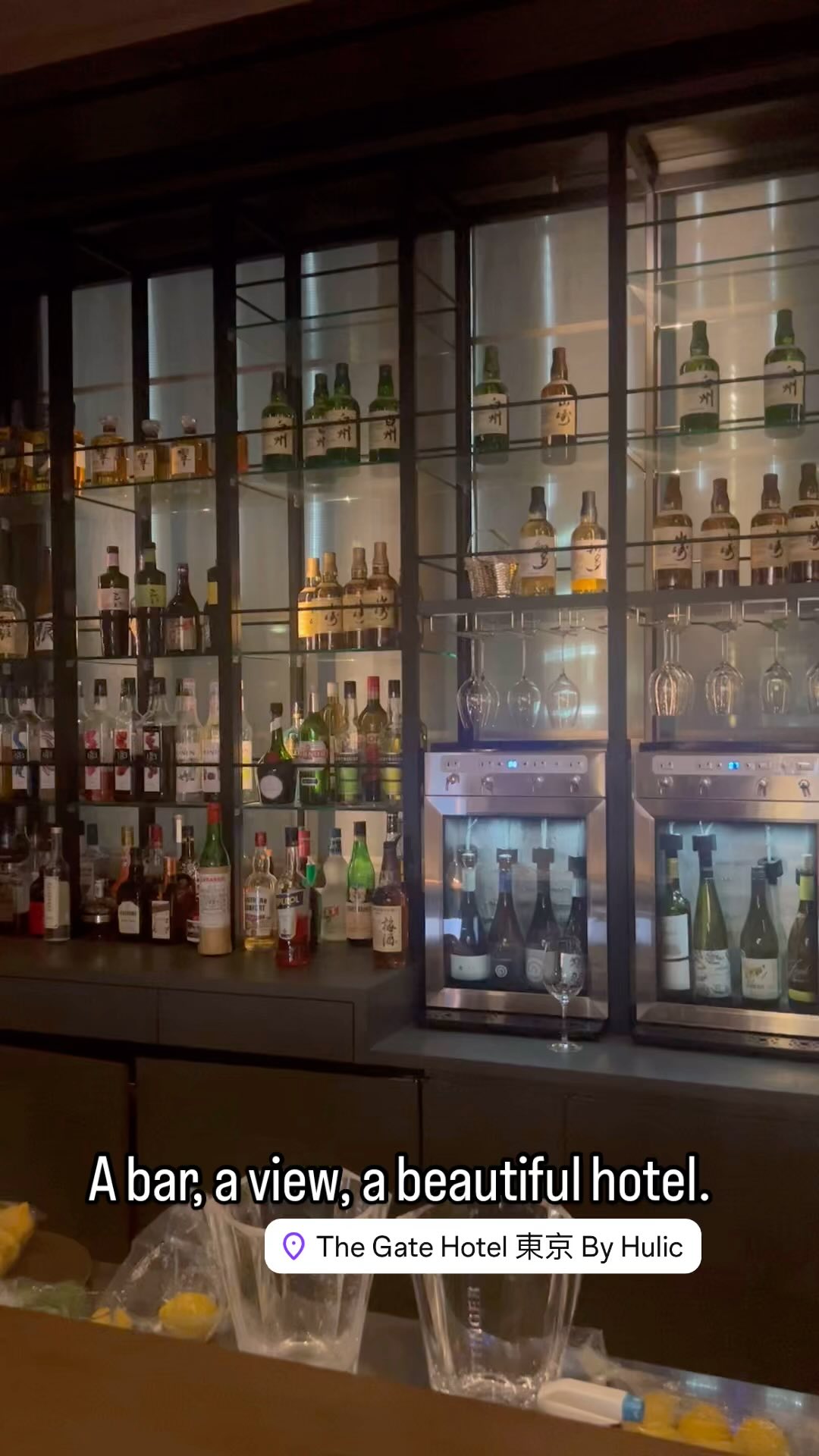 Lovely hotel in Ginza, Tokyo.