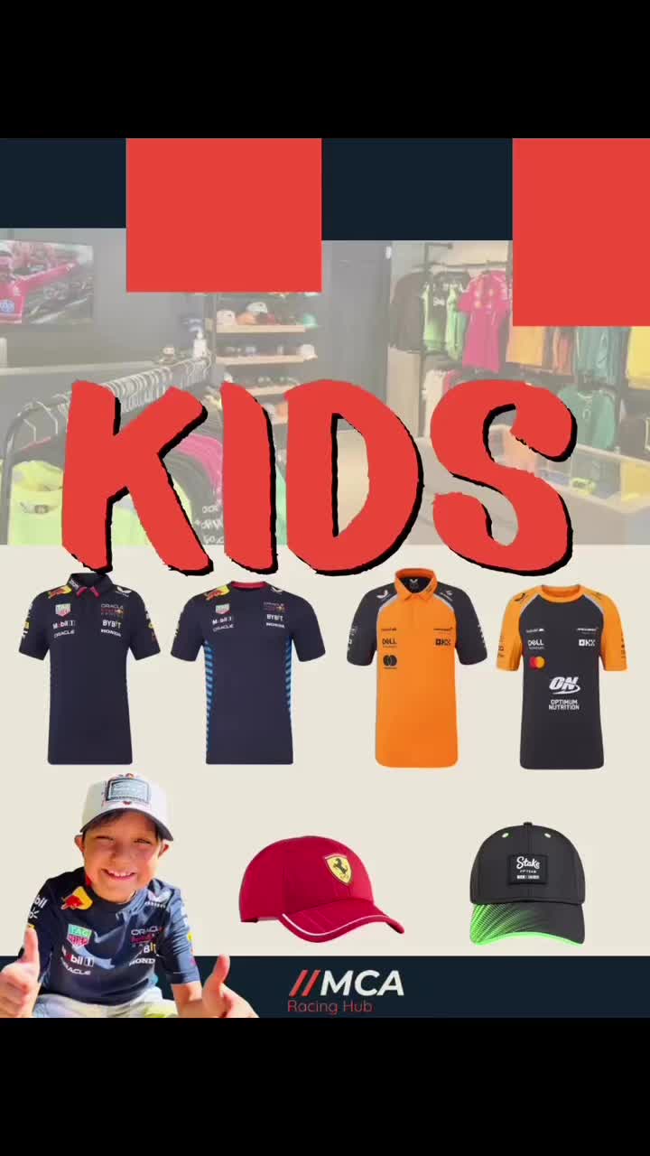 Vocês sabiam que a MCA também veste os pequenos fãs da F1? Conheça nossa coleção infantil e vista os futuros campeões! 🏁
#F1 #Formula1 #Infatil #gpsaopaulo