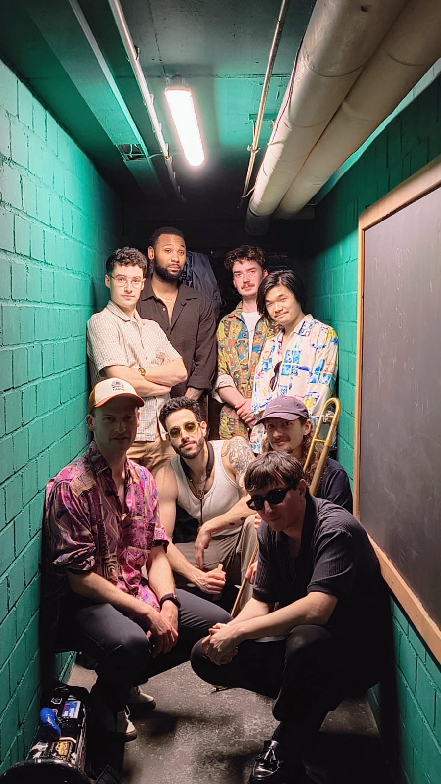 Navigating the changes of an ocean-themed jazz fusion song in a Milanese Volvo studio was not on my 2025 bingo card…but here we are 😂