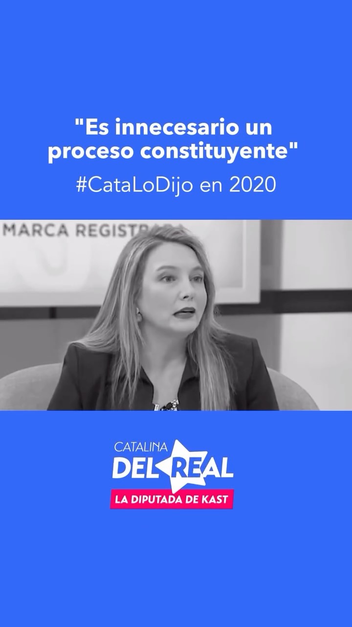 #LoDijeEl2020: Este proceso constituyente iba a ser un error. ❌
Dije que abrir una nueva Constitución solo traería inestabilidad, gastos millonarios, más burocracia y menos empleo. Y así fue. 😵
Mientras muchos que decían ser de derecha callaban por conveniencia y cedían ante la izquierda: yo mantuve mis convicciones claras. 💪
Este 16 de noviembre, para ganarle al comunismo, vota Catalina del Real, K-89, la ÚNICA DIPUTADA DE KAST.🗳️
#LaÚnicaDiputadaDeKast #Kast #CatalinaDelReal #Republicanos #LaFuerzaDelCambio