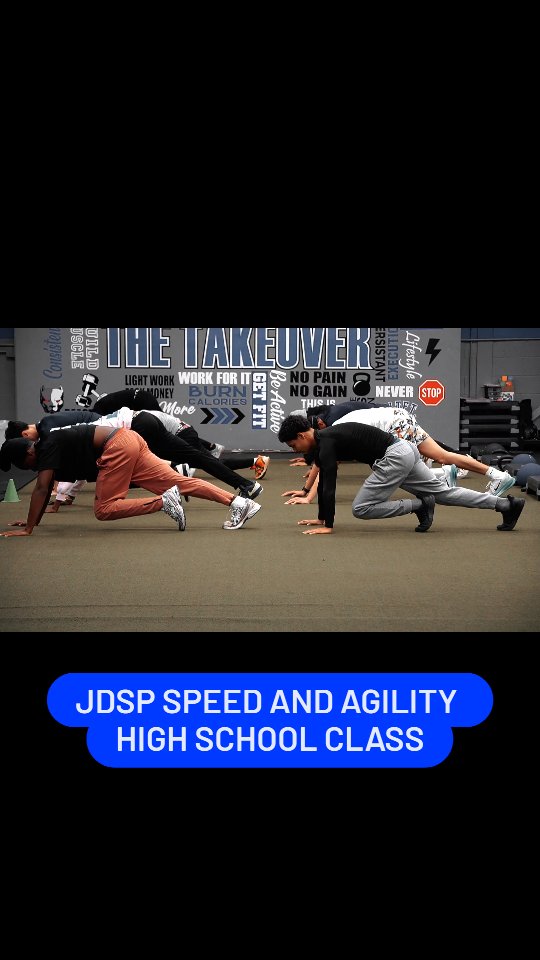 High School Speed and Agility Class in motion. Every Saturday we develop and dominate! 🎯💪🏽🔥
Click link in bio to sign up
#jdsp #jdspeedperformance #speedandagility #speedtrainer #sportsperformance