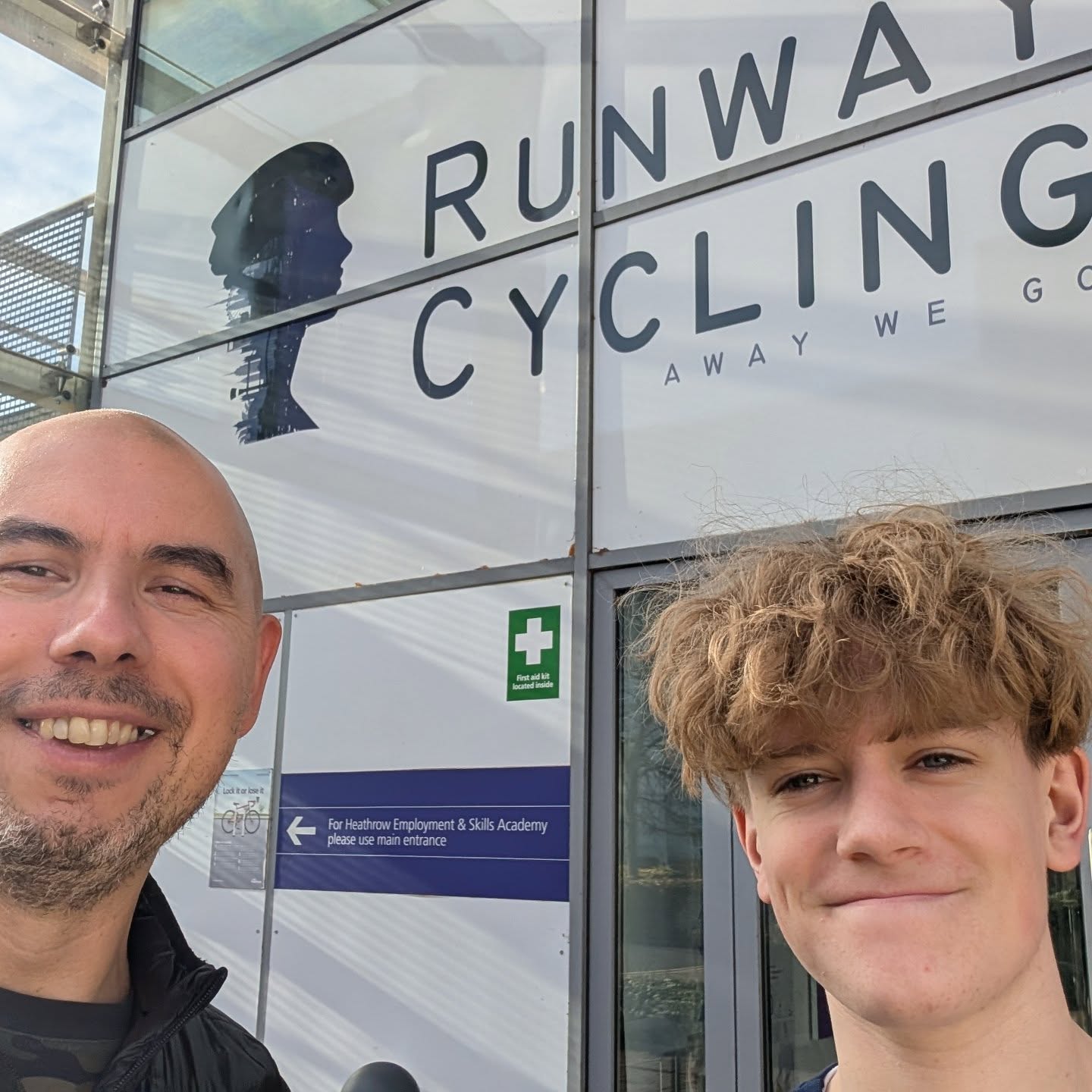 A big thank you to Runway Cycling at Heathrow airport for their abandoned bike donations. Thanks guys 👍