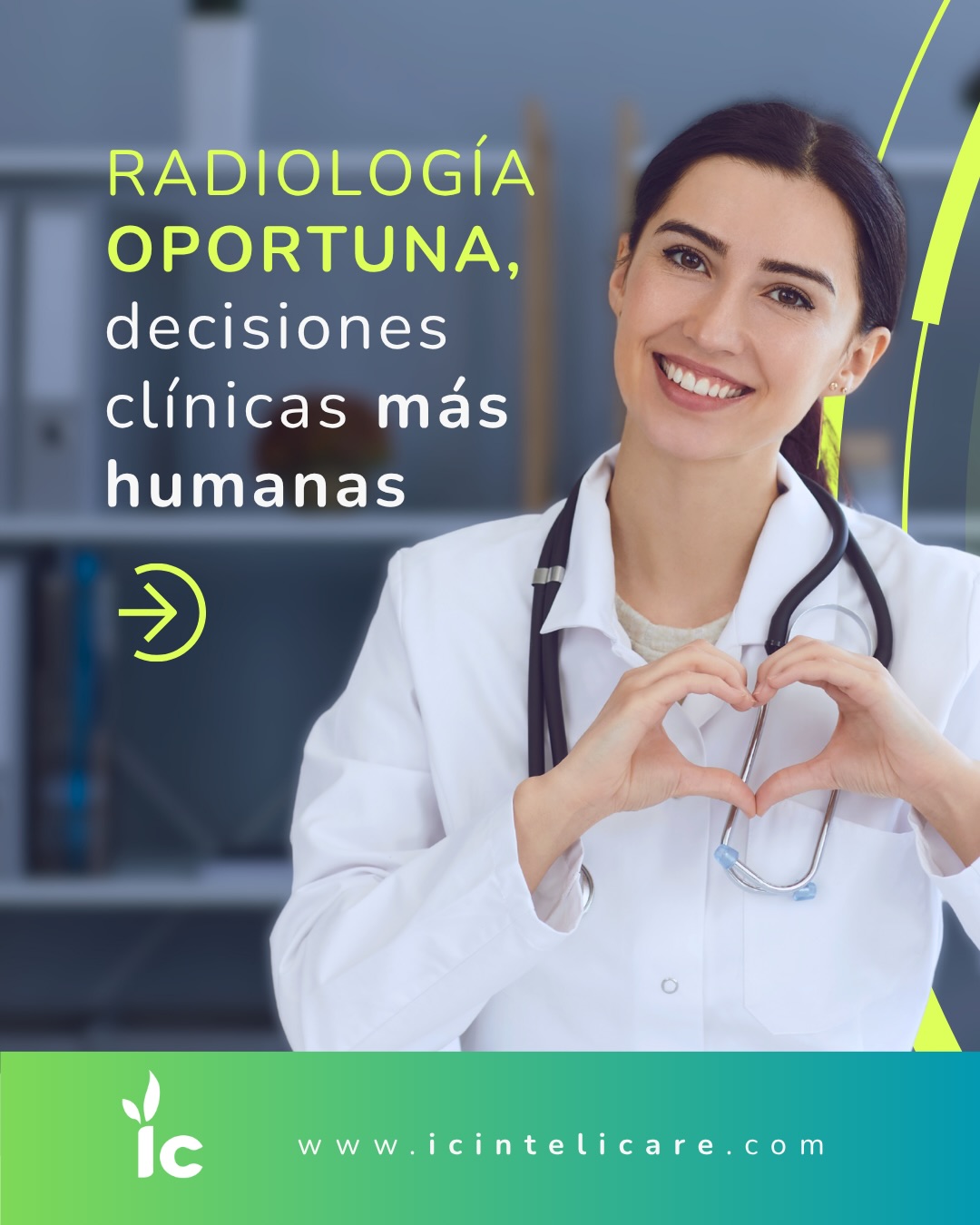 Cuando la radiología llega a tiempo, las decisiones médicas pueden ser más humanas, precisas y cercanas. 💚Aquí vemos cómo un flujo eficiente de imagen, reportes bien contextualizados y atención centrada en el paciente marcan la diferencia.
#HumanizacionDelDiagnostico #RadiologiaOportuna #Teleradiologia #ICIntelicare