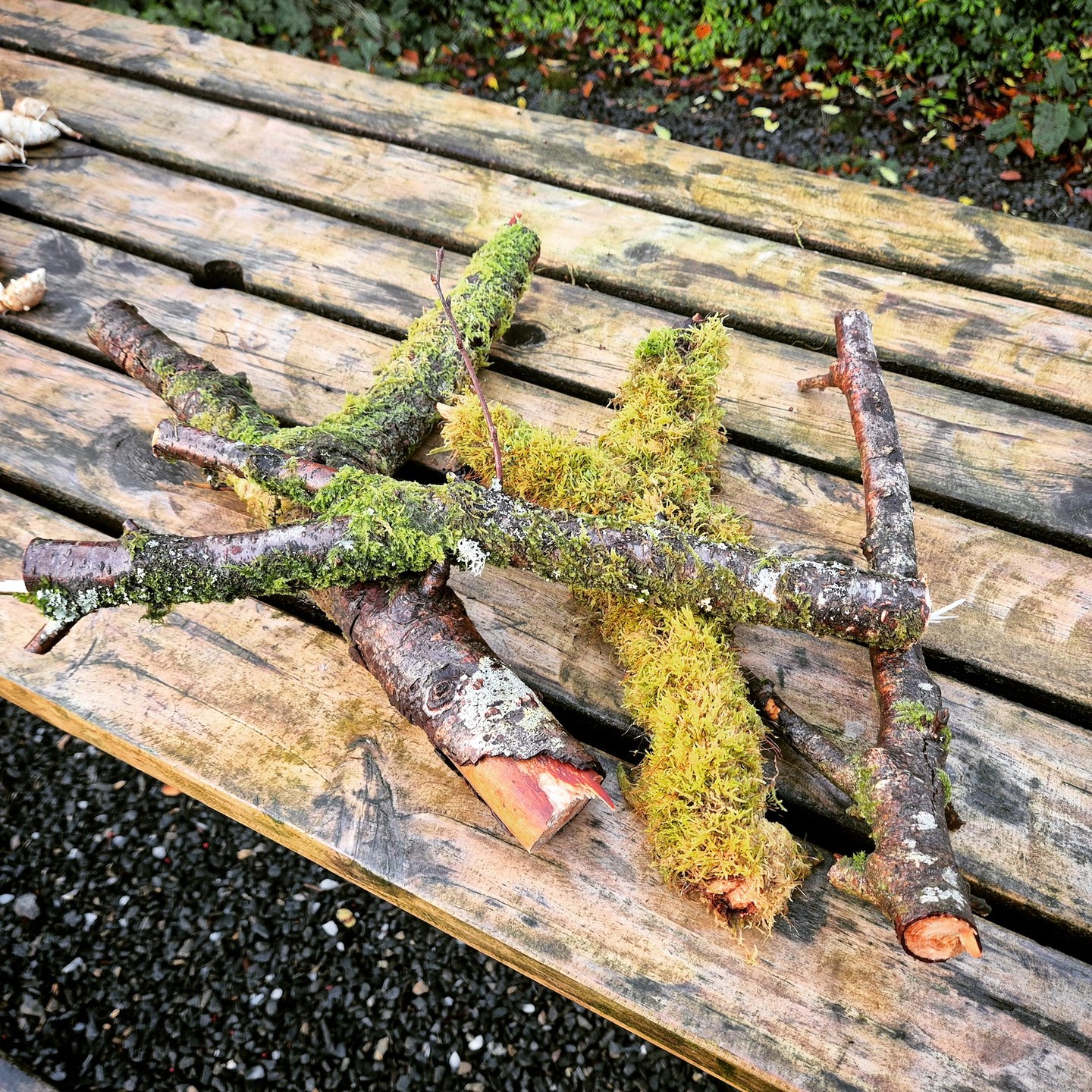 Before I can begin weaving my red Irish mantle, I need to make some adjustments to my legendary Crystal Loom! I've been out scavenging fallen birch branches from the forest behind my house, which will make lovely new heddle rods and heddle rod supports. Until now I have been weaving in tabby, as this was the most common form of weaving in the early Viking era, but to weave this cloak I will need to make the loom accommodate 2/1 twill, as described in the archaeological record of the Cloonshannagh Bog fragments.
#weaver #weaving #weaversofinstagram #fibreart #fibreartist #slowcraft #traditionalcraft #scottishwool #sustainablecraft #recycledwool #vikingcloak #vikingcraft #vikingweaving #varafeldur #vikingreenactment #handmadeloom #weavingloom