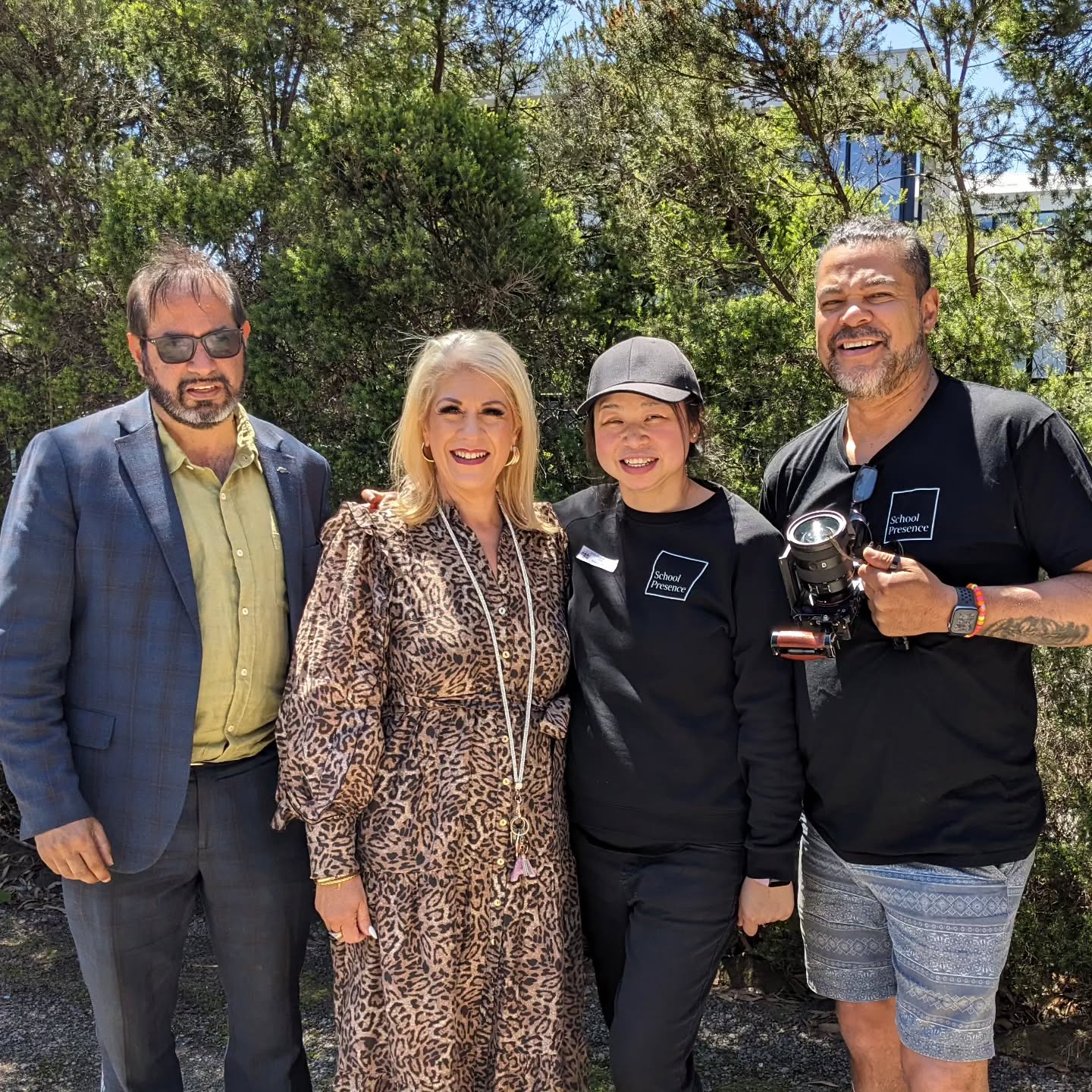What a ripper photoshoot with Principal Yvan and Deputy Ange. It was lovely reconnecting with Ange after we met in 2019 at St Andrew’s Clayton. Thanks Yvan and Ange for a fantastic Friday and for helping us every step of the way.